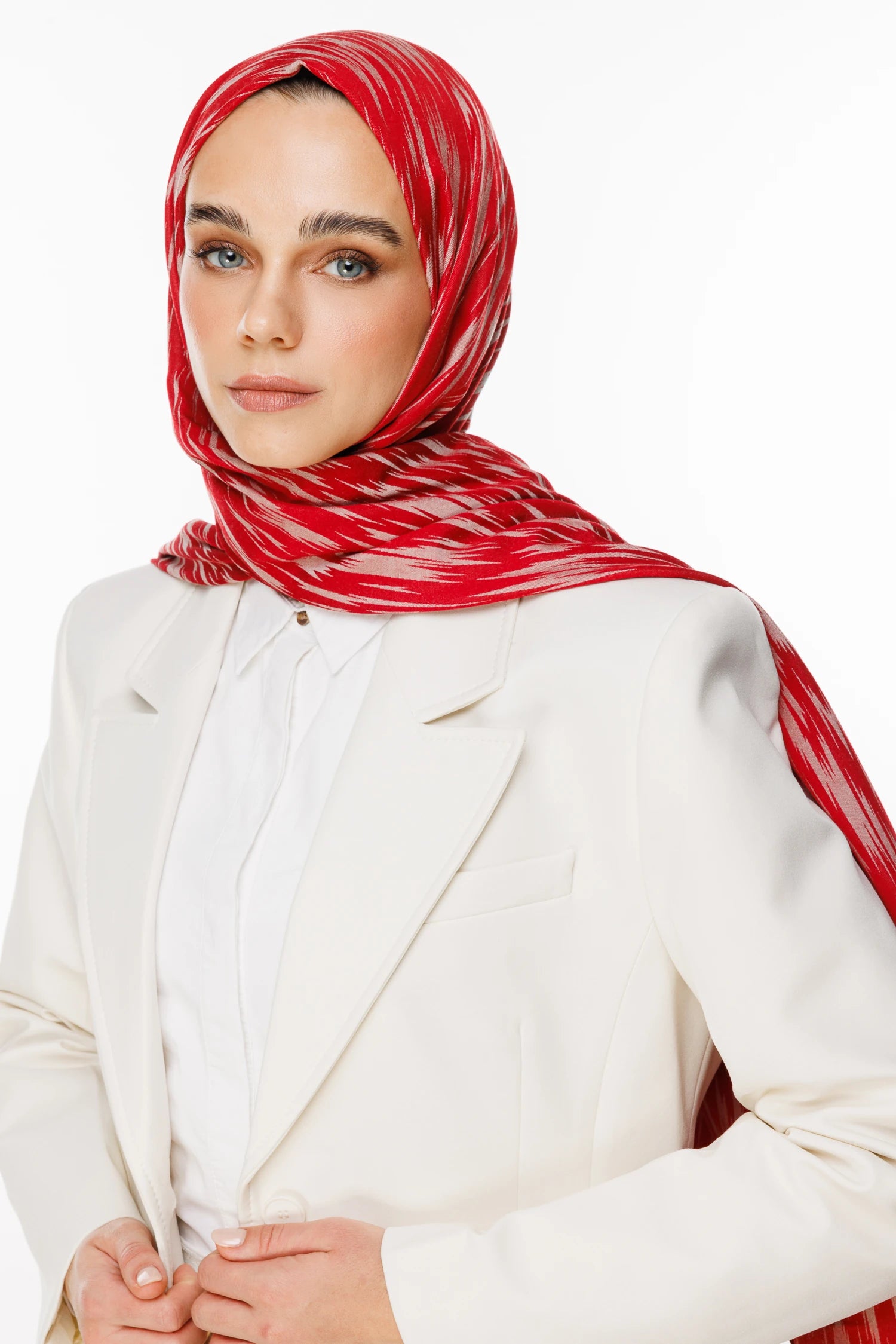 Selis Desen Çift Taraflı Şal