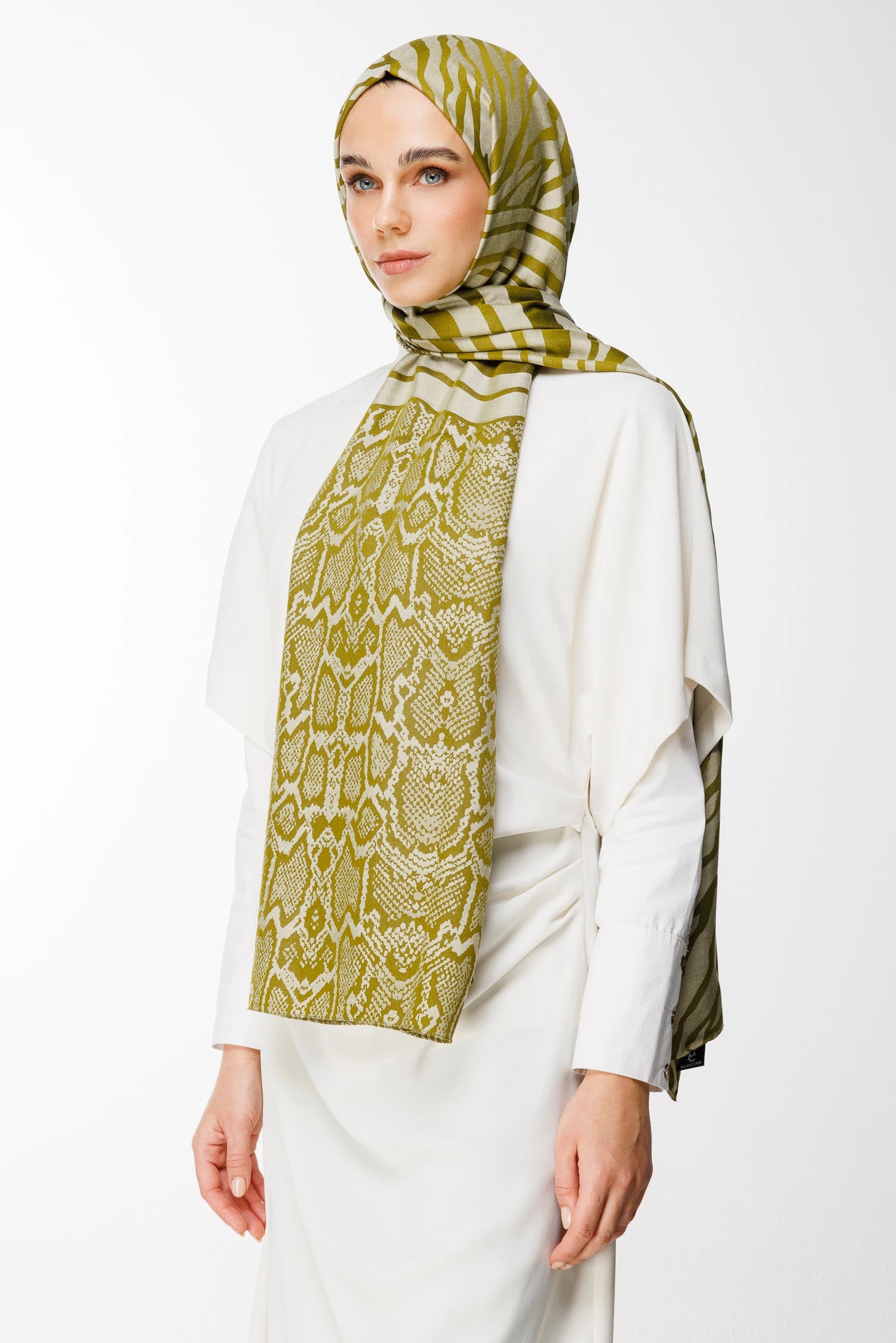 Riad Desen Çift Taraflı Şal