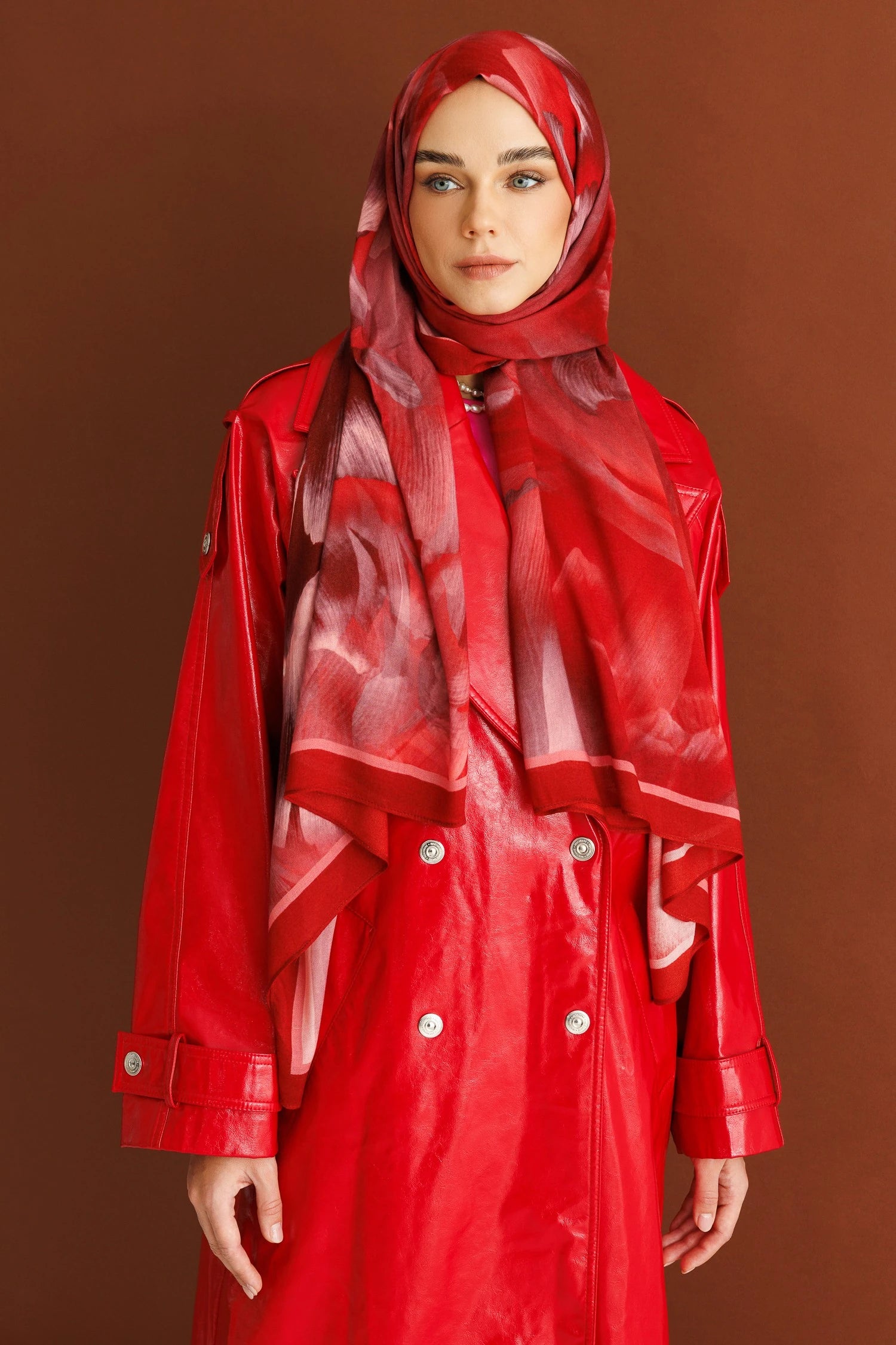 Fleur Desen Rami Şal