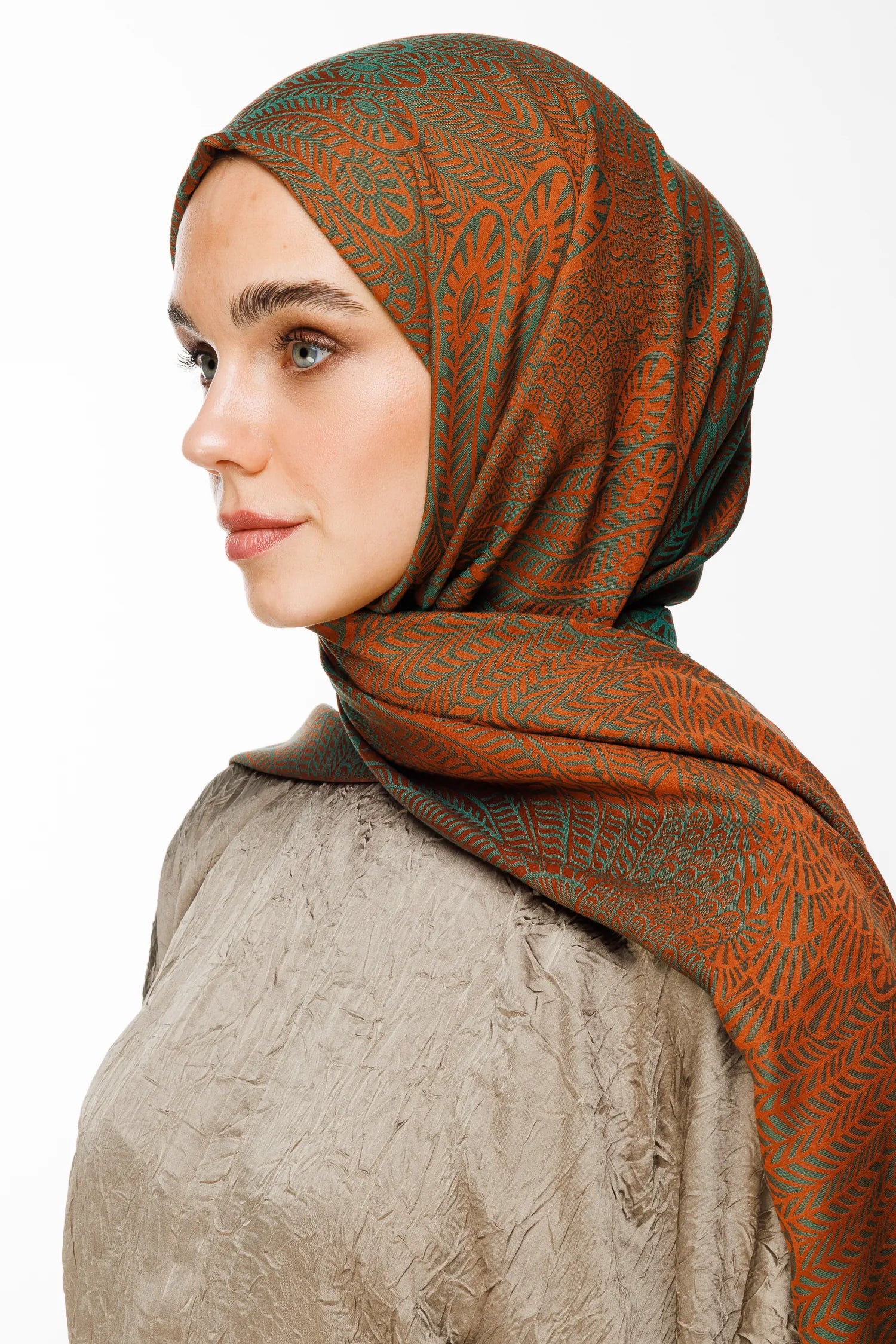 Mayra Desen Çift Taraflı Şal