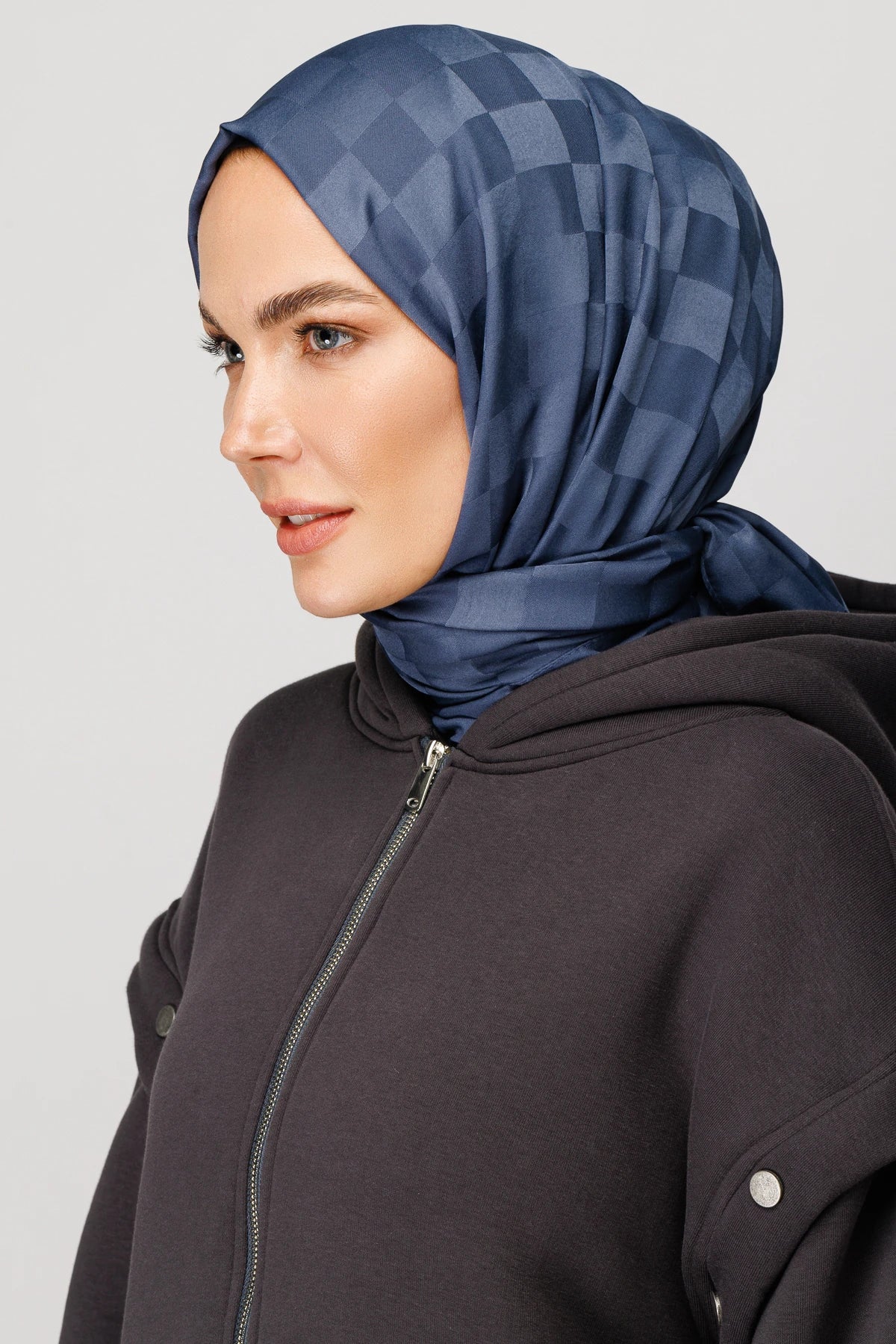 Dama Desen İpeksi Jakar Şal