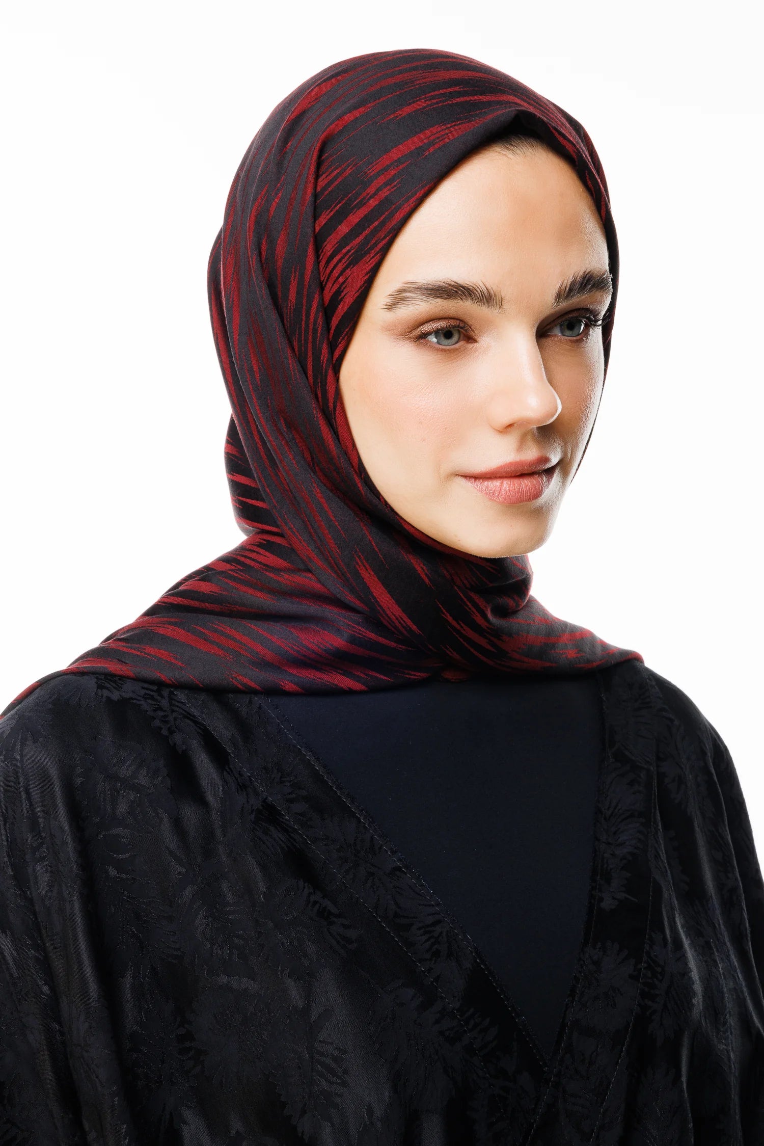 Selis Desen Çift Taraflı Şal