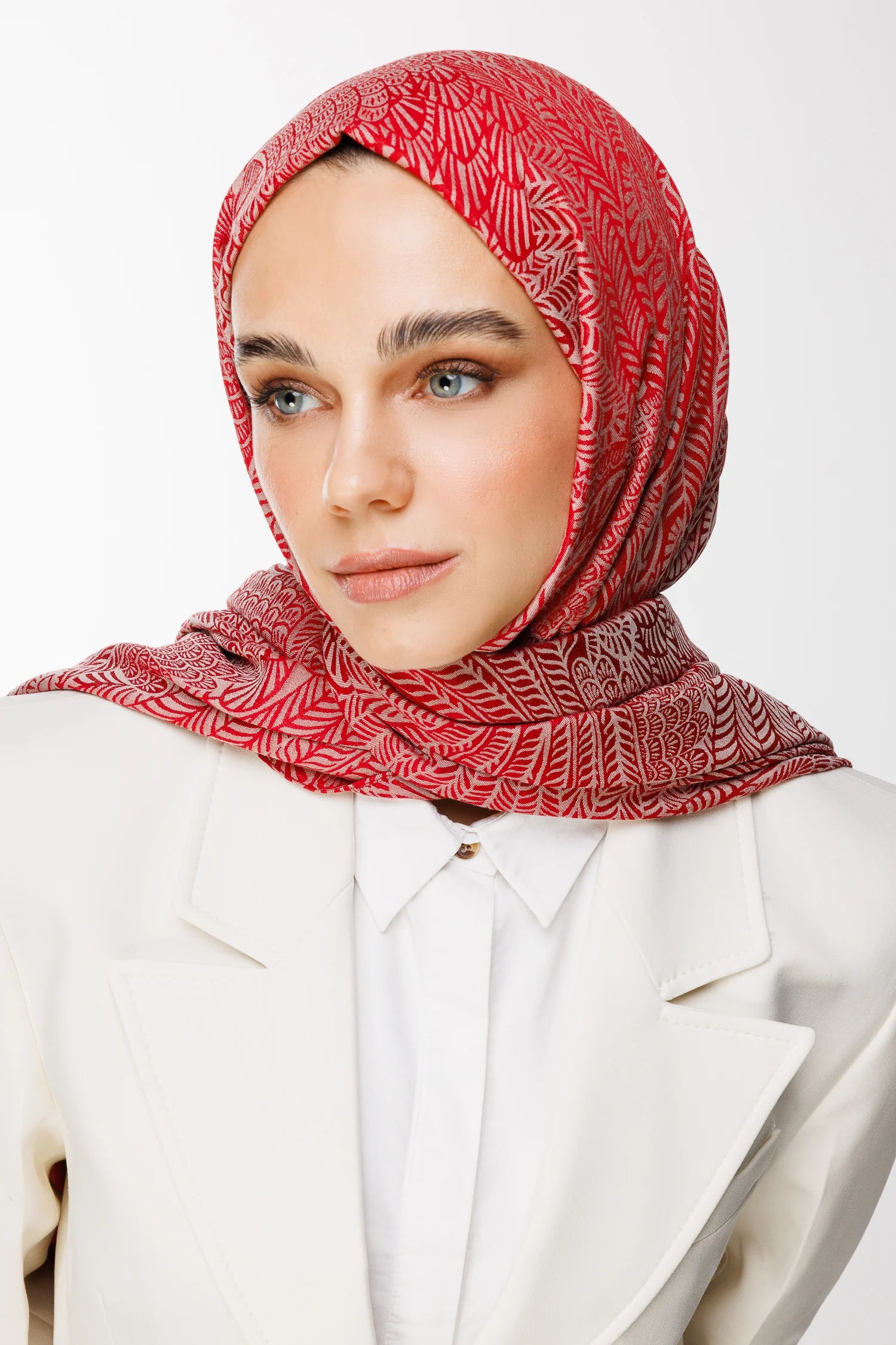 Mayra Desen Çift Taraflı Şal