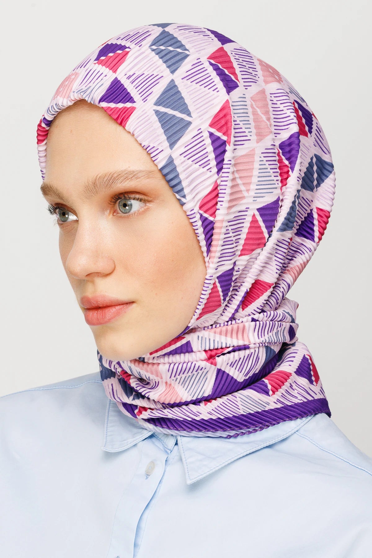 Prizma Desen Pilise Eşarp