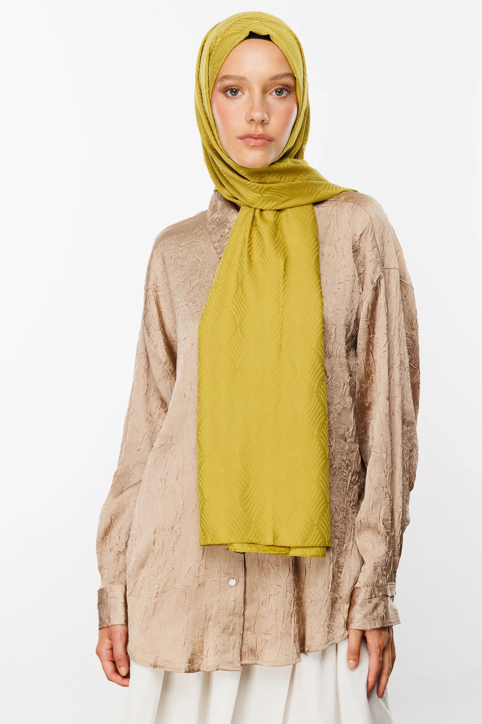 Aura Desen İpeksi Jakar Şal