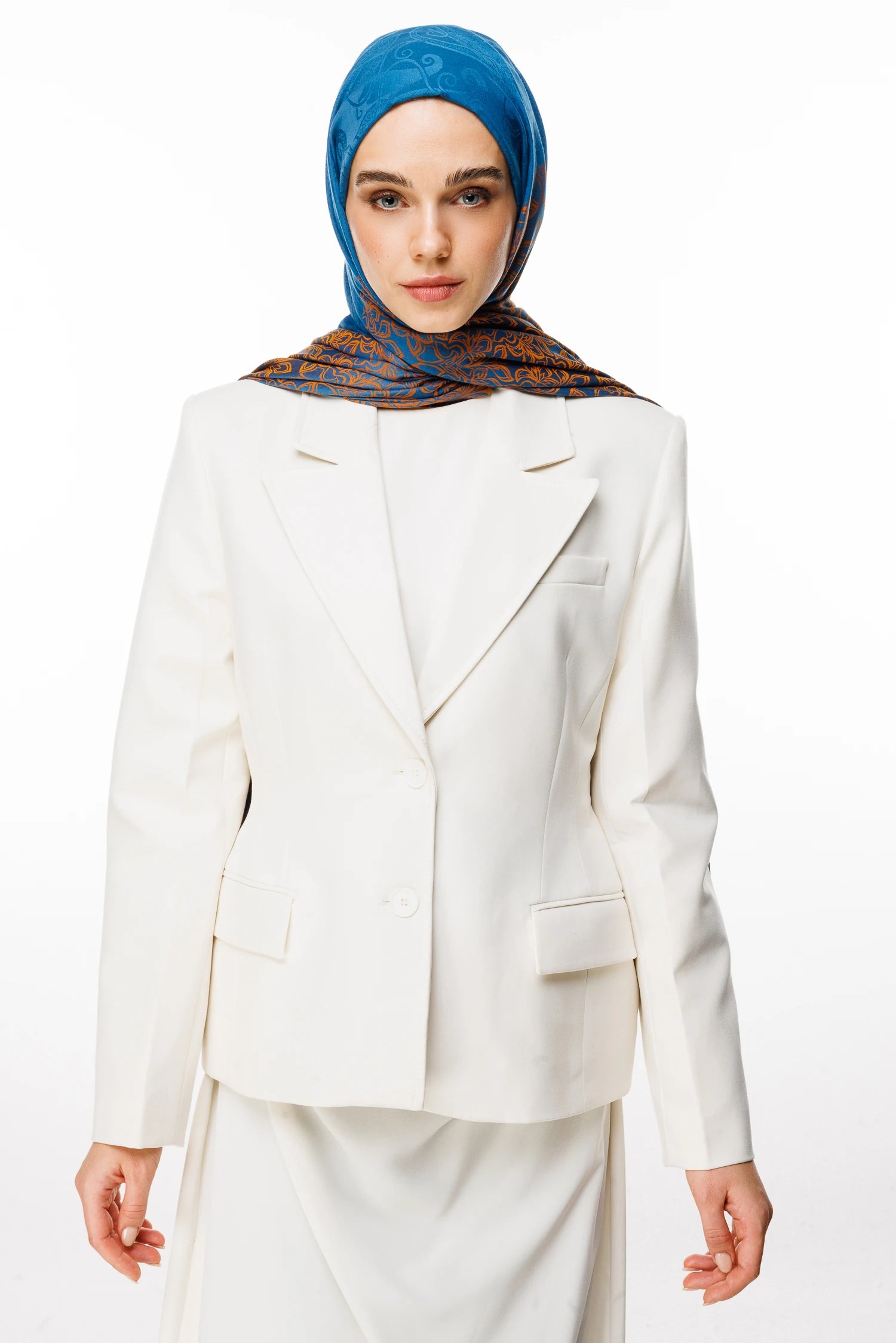 Nora Desen Çift Taraflı Şal