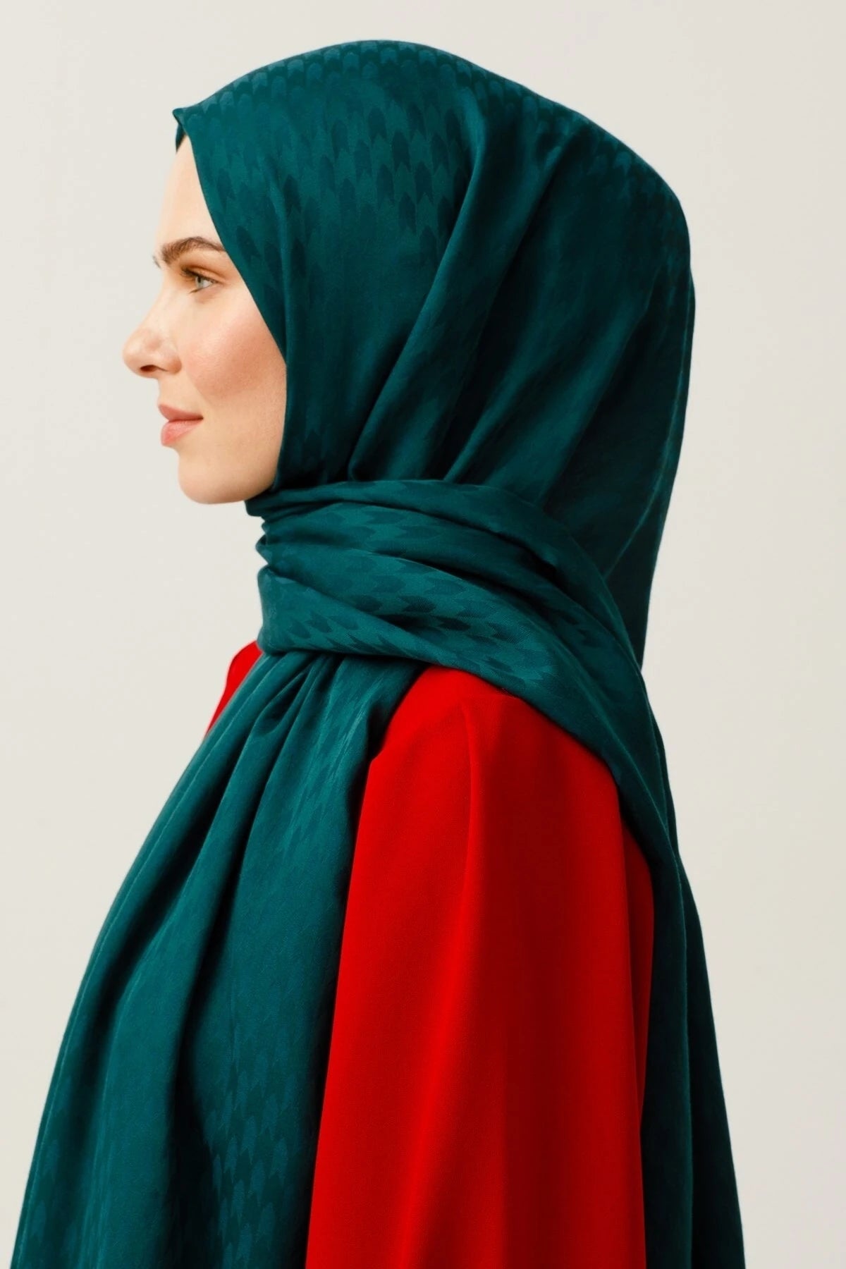 Kırlangıç Desen Pamuk Jakar Şal