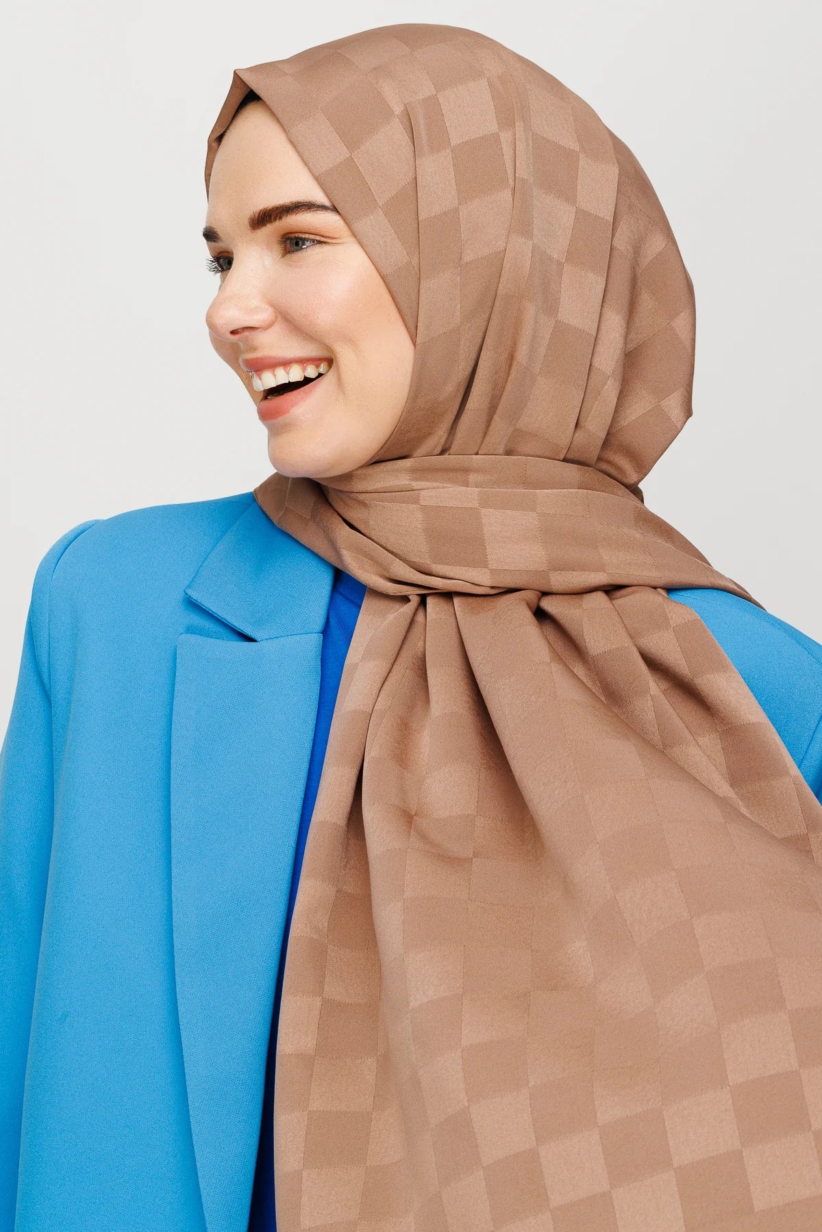 Dama Desen İpeksi Jakar Şal