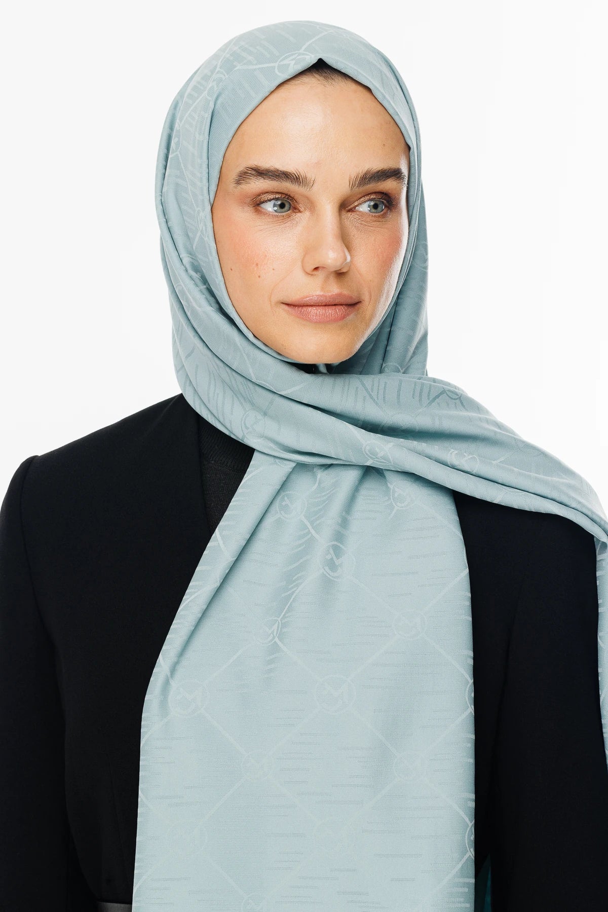 Moon Is Desen Jakar Şal