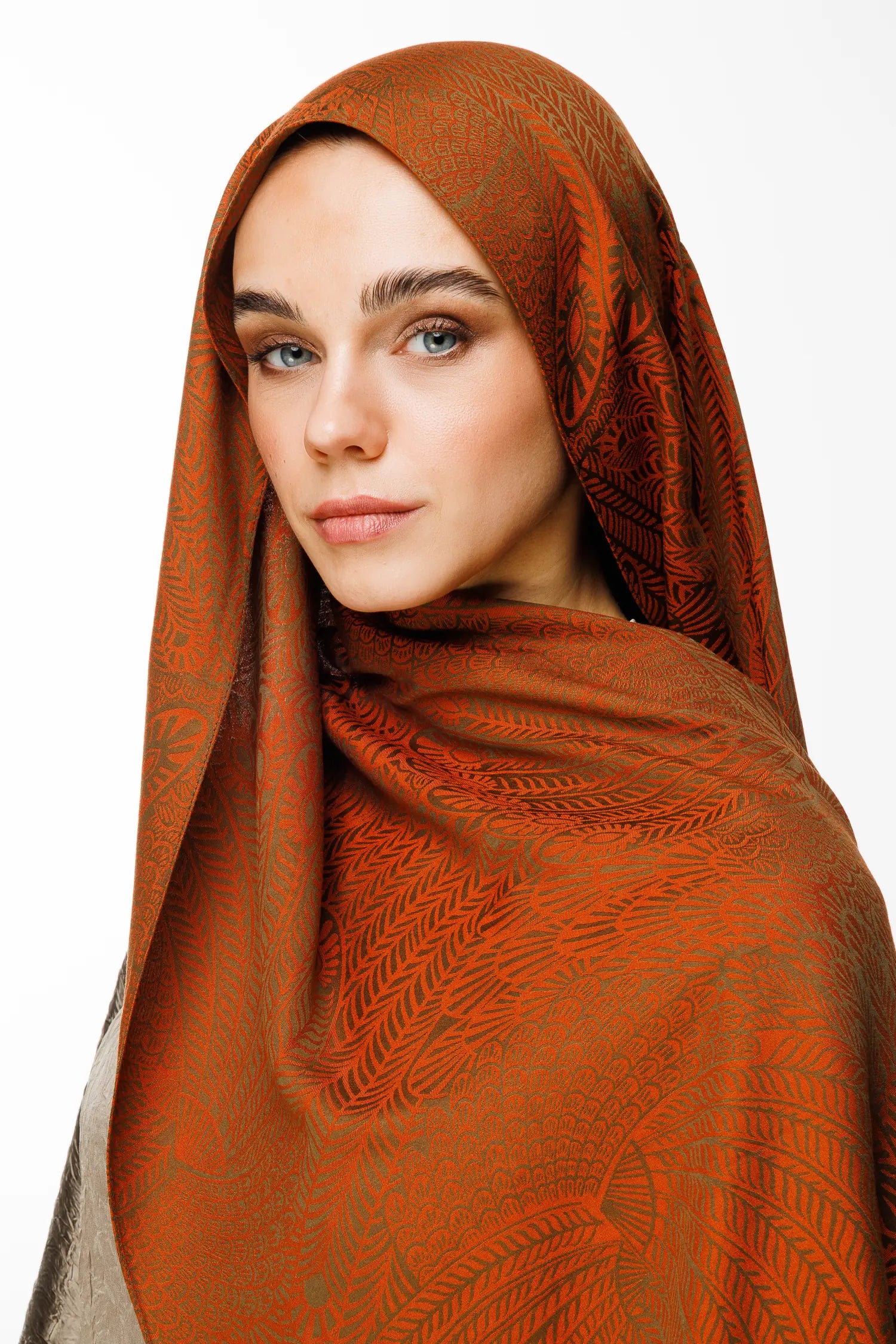 Mayra Desen Çift Taraflı Şal