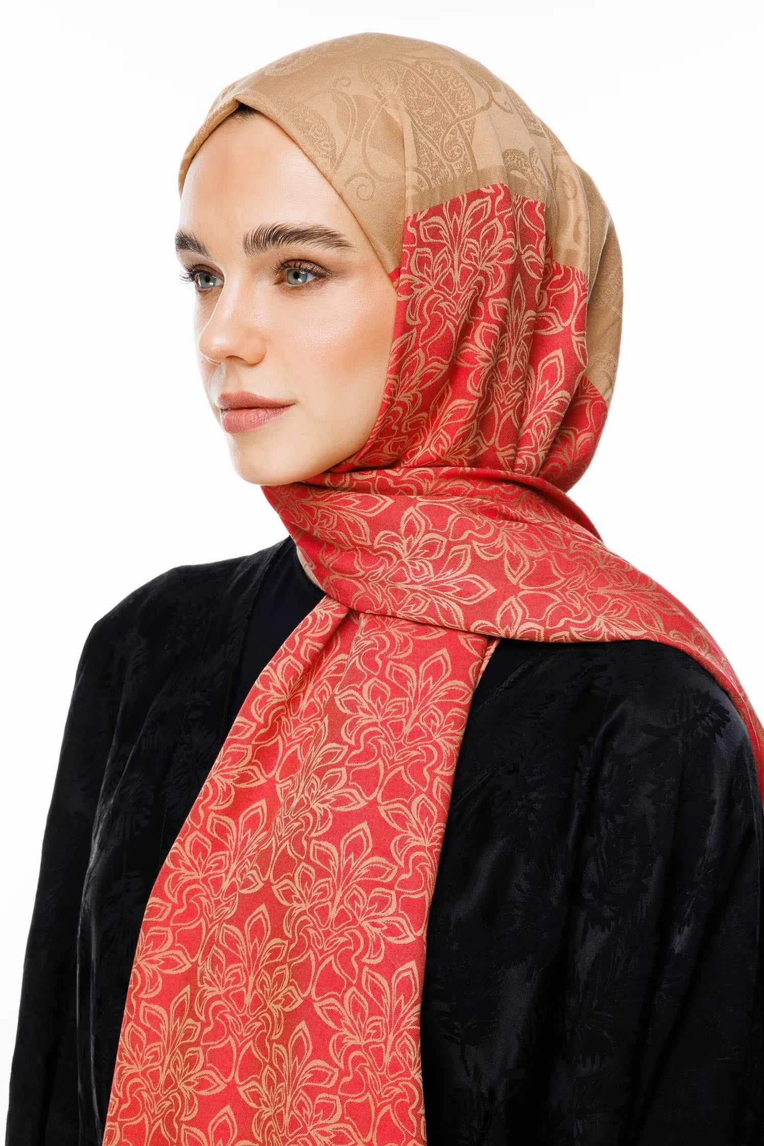 Nora Desen Çift Taraflı Şal