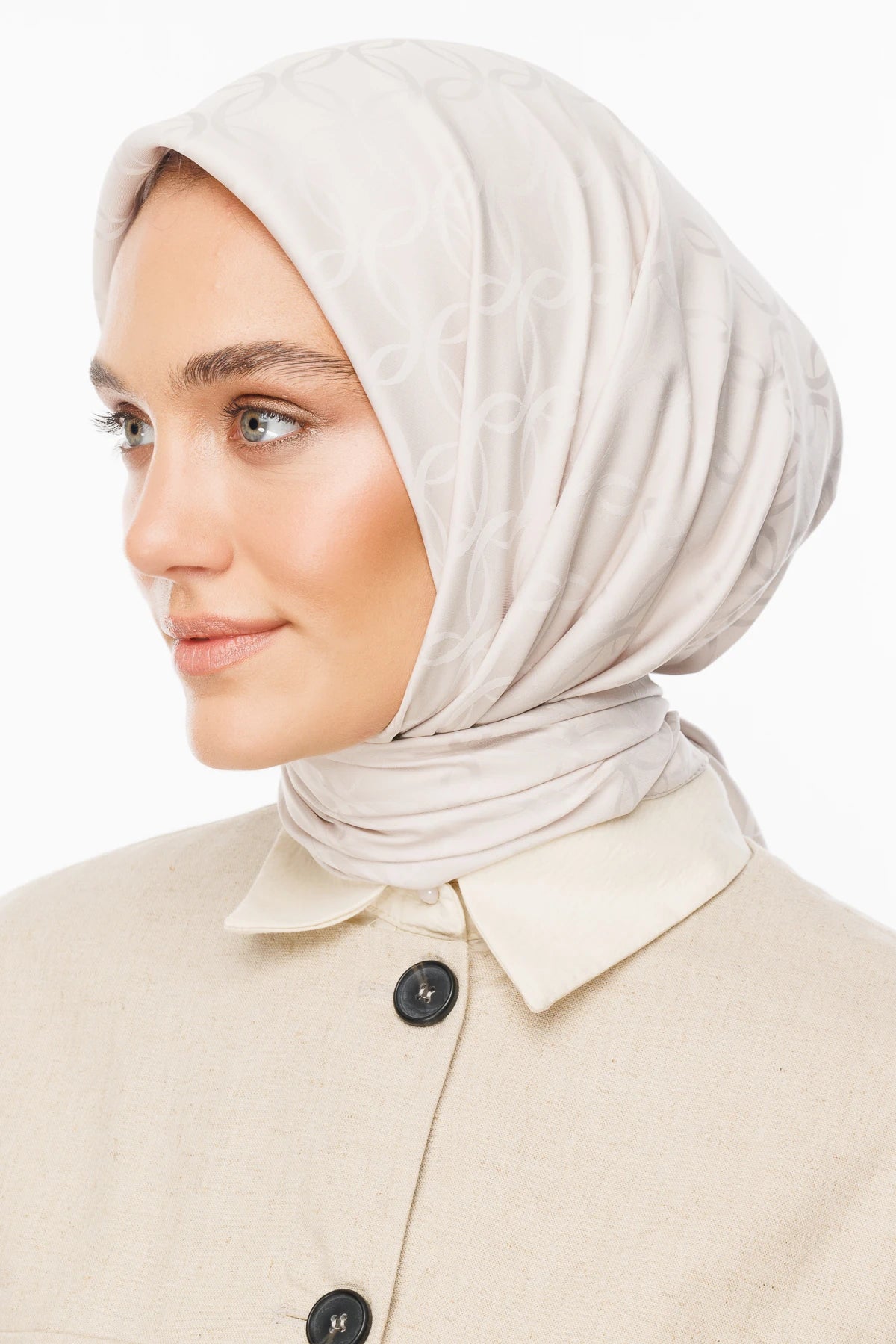 London Desen İpeksi Jakar Eşarp