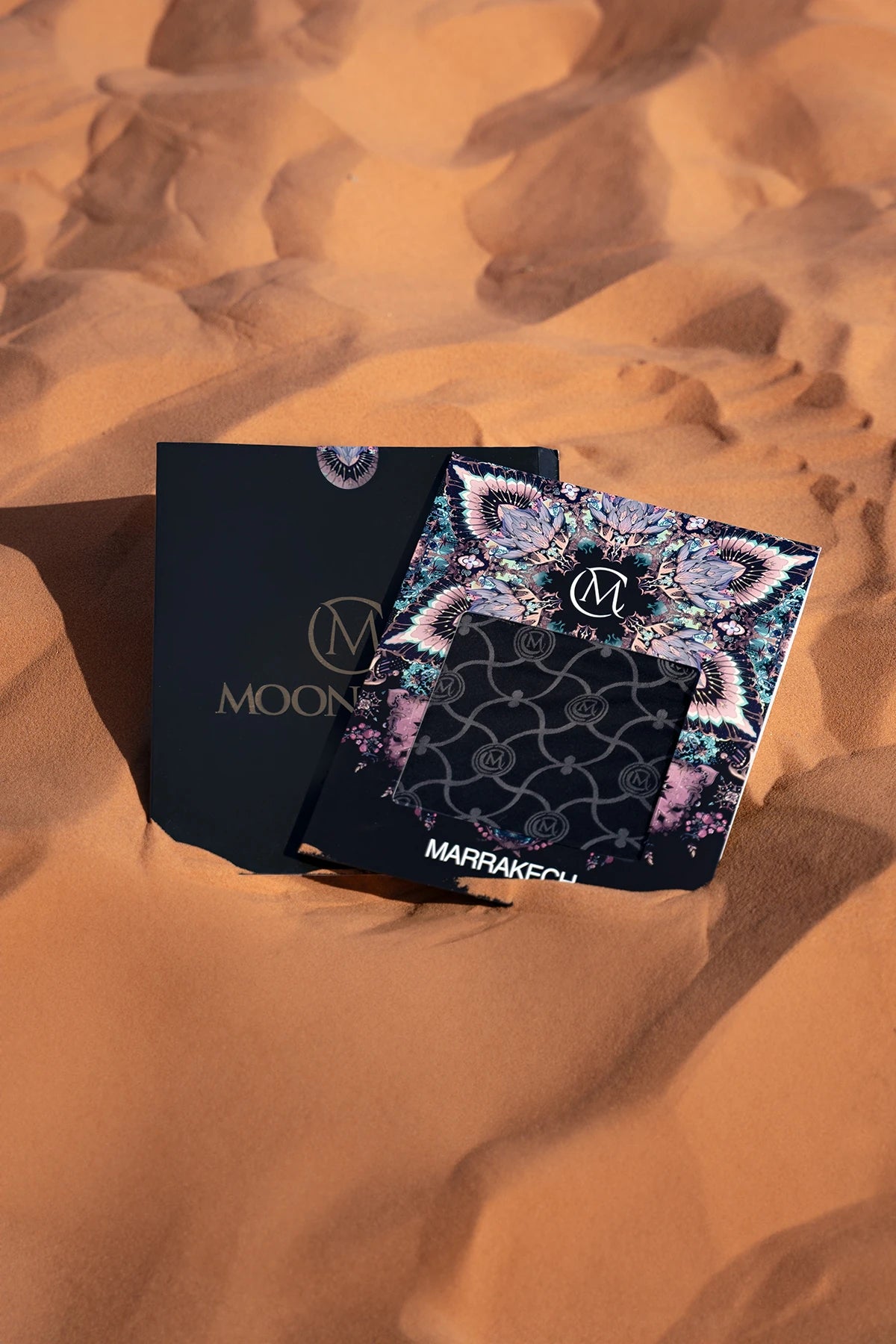 Marrakech Desen Çift Taraflı Şal