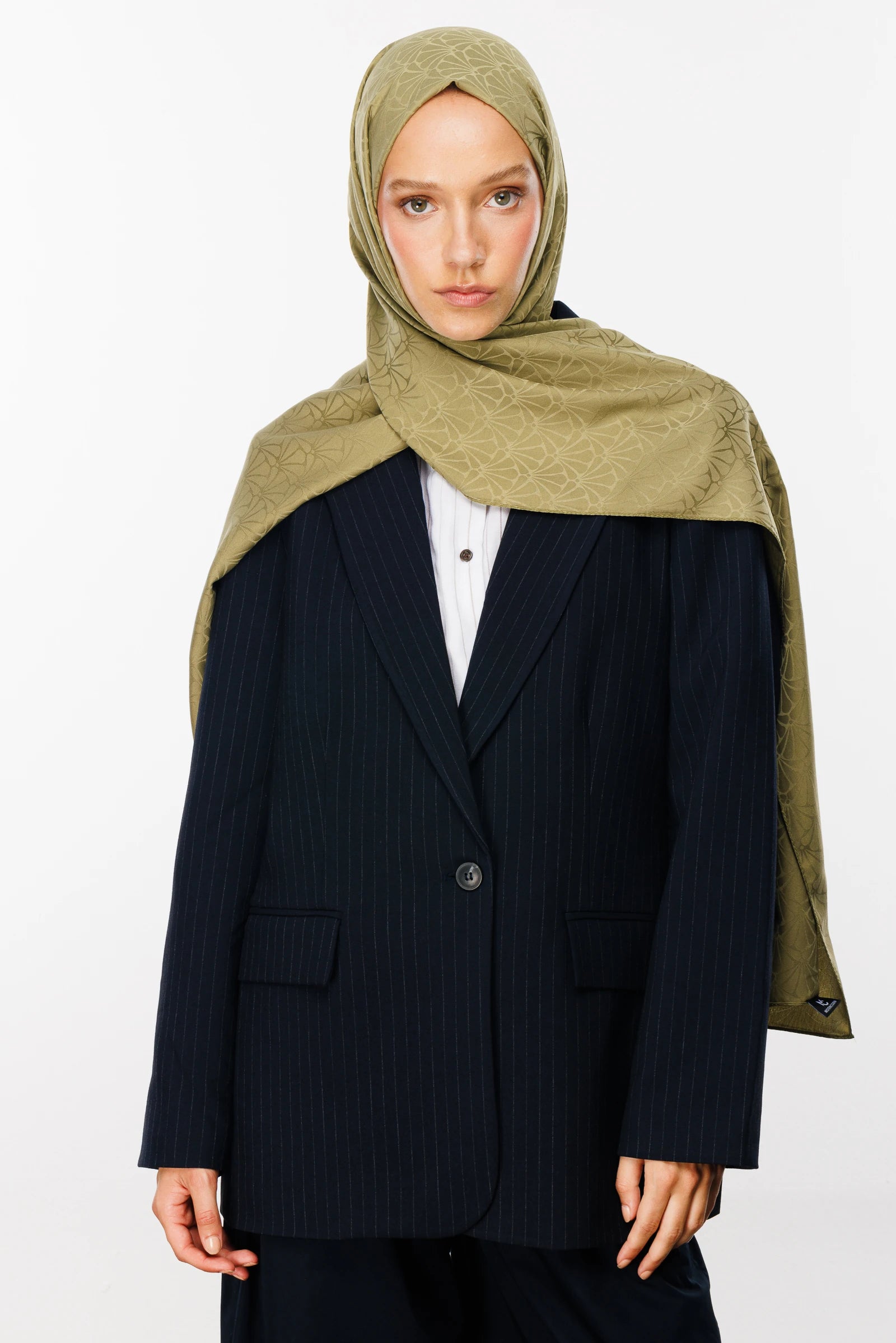 Lotus Desen İpeksi Jakar Şal