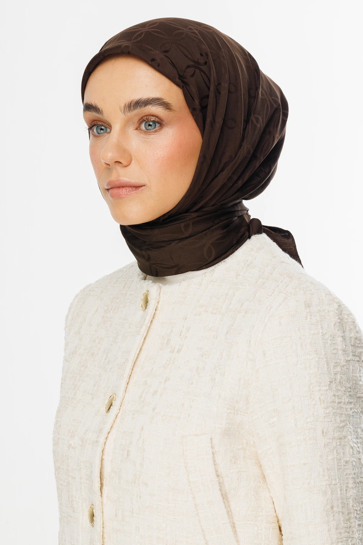 London Desen İpeksi Jakar Eşarp