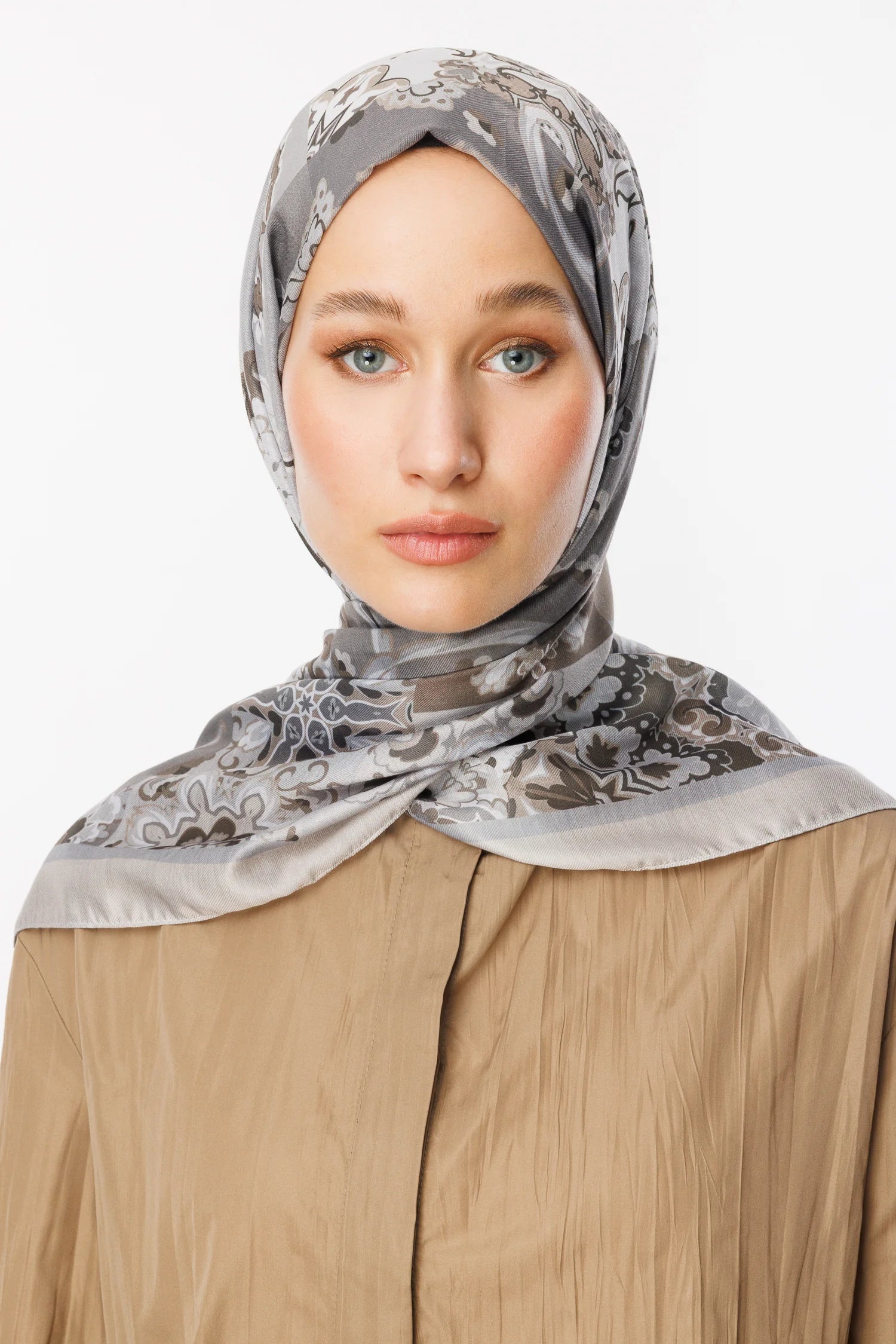 Solhar Desen Pamuk Şal