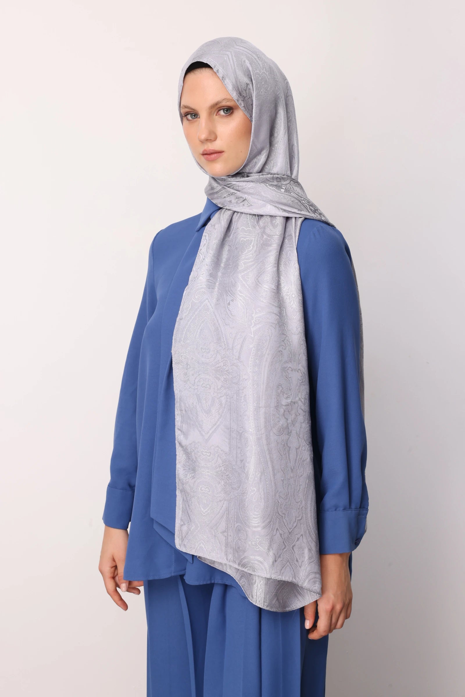 Liva Desen Shine Line Şal