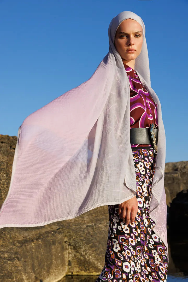 Degrade Müslin Şal