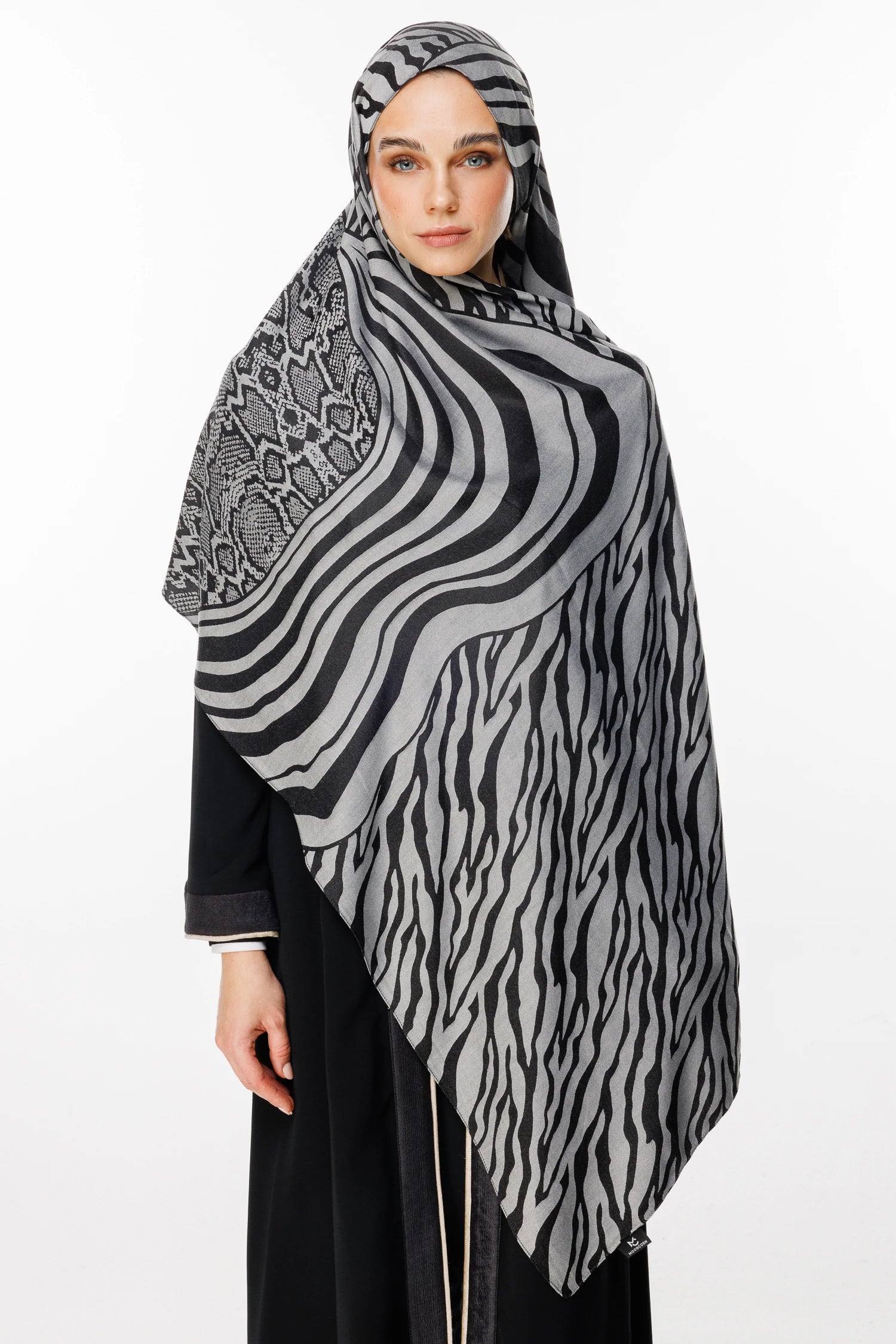 Riad Desen Çift Taraflı Şal