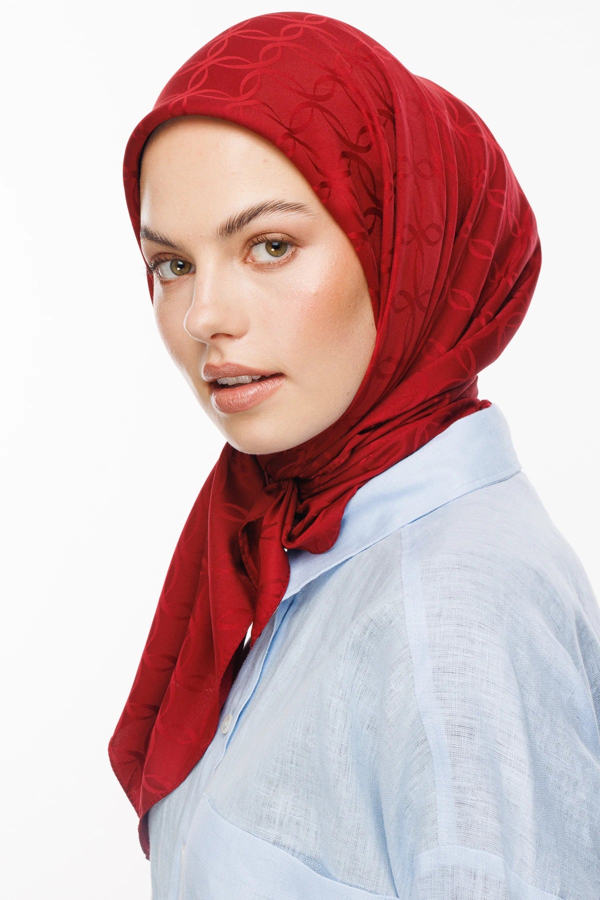 London Desen İpeksi Jakar Eşarp