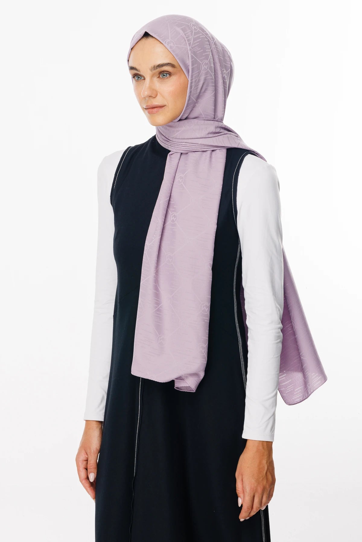 Moon Is Desen Jakar Şal