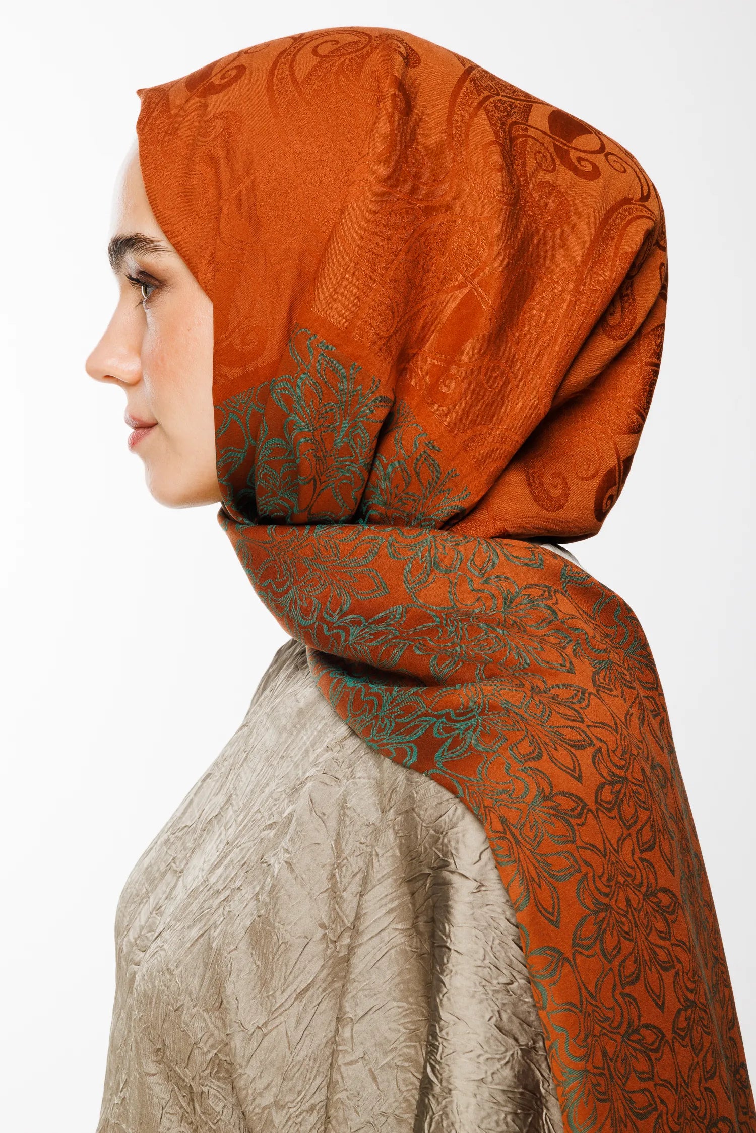 Nora Desen Çift Taraflı Şal