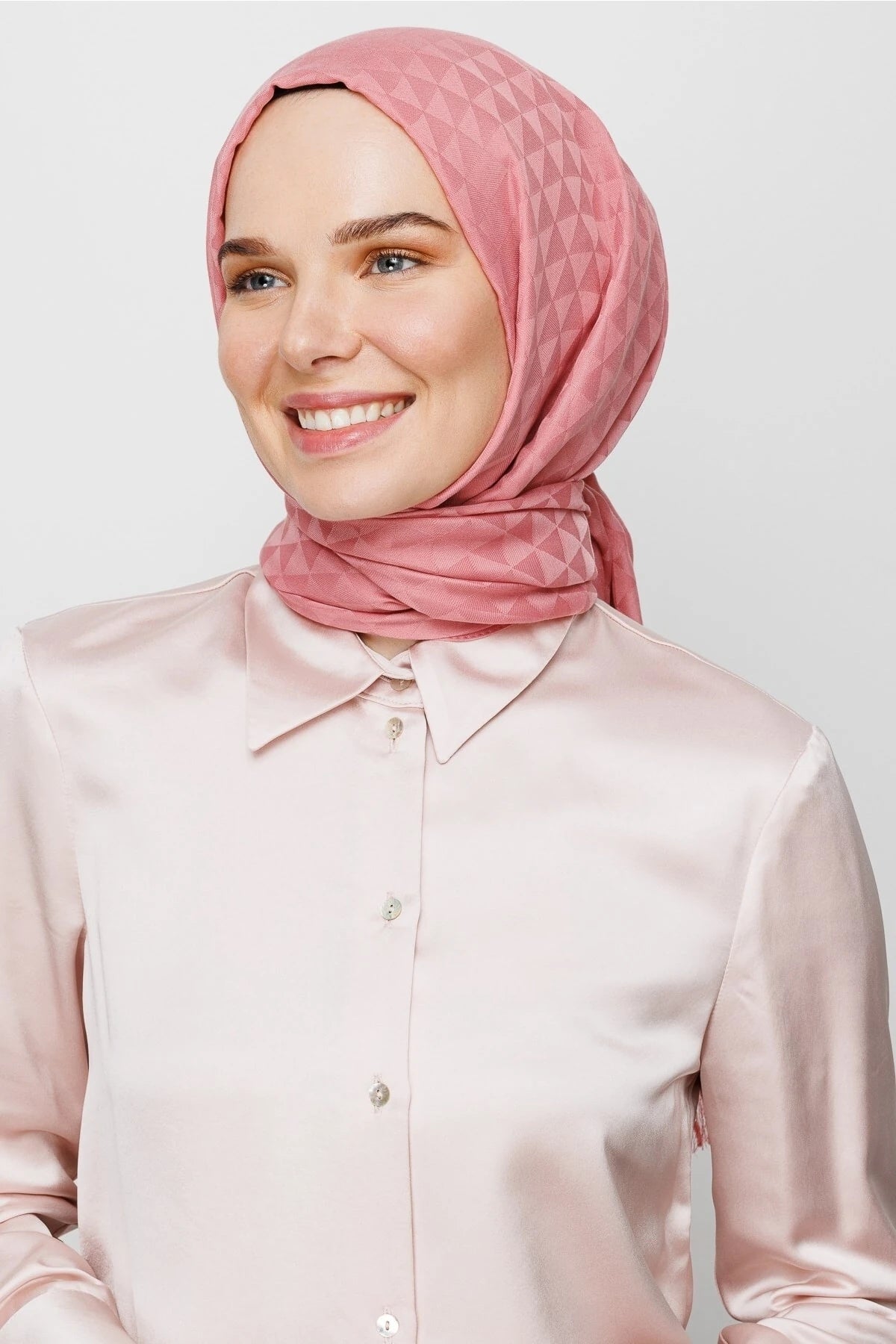 Prizma Desen Pamuk Jakar Şal