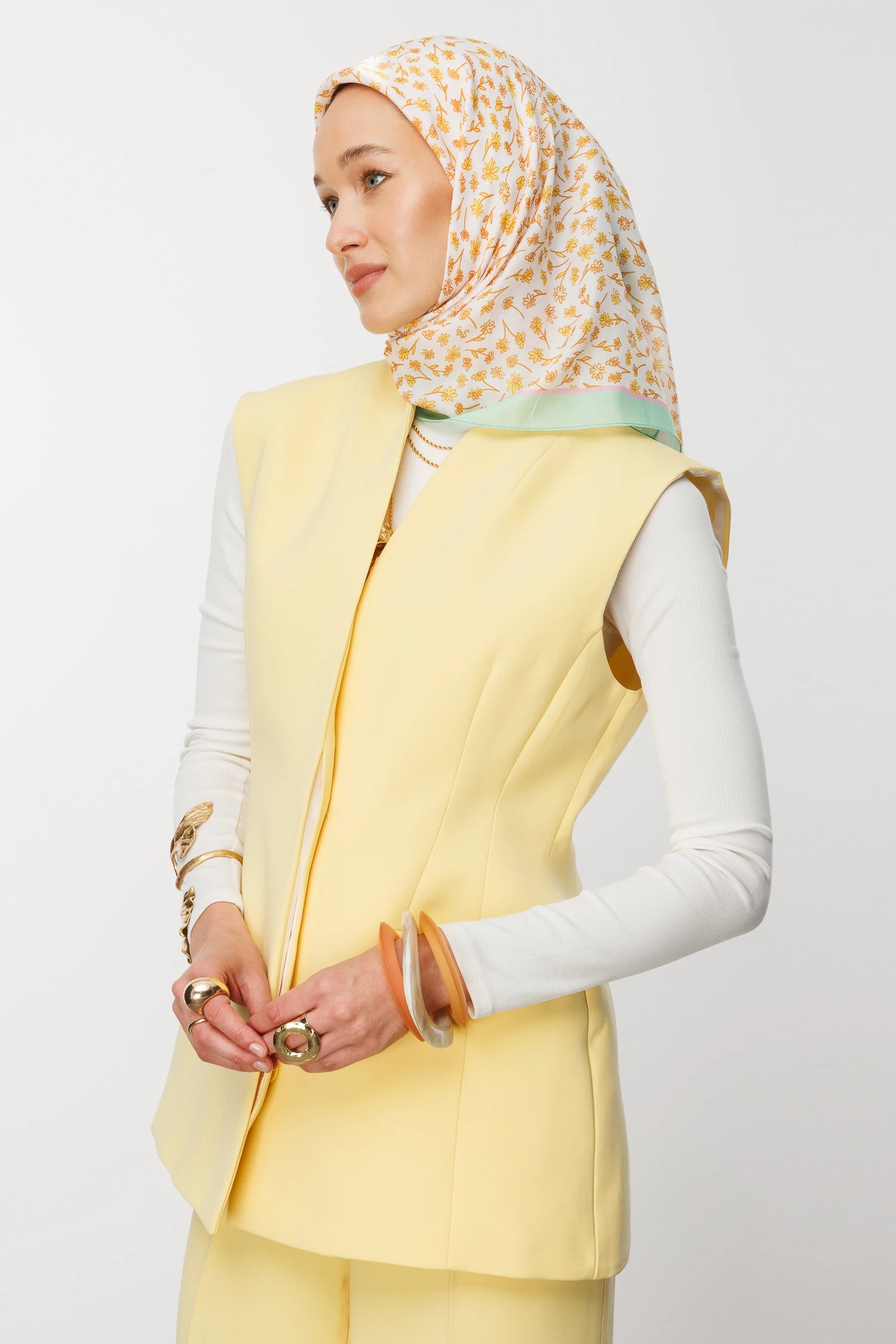 Minor Desen Pamuk Eşarp