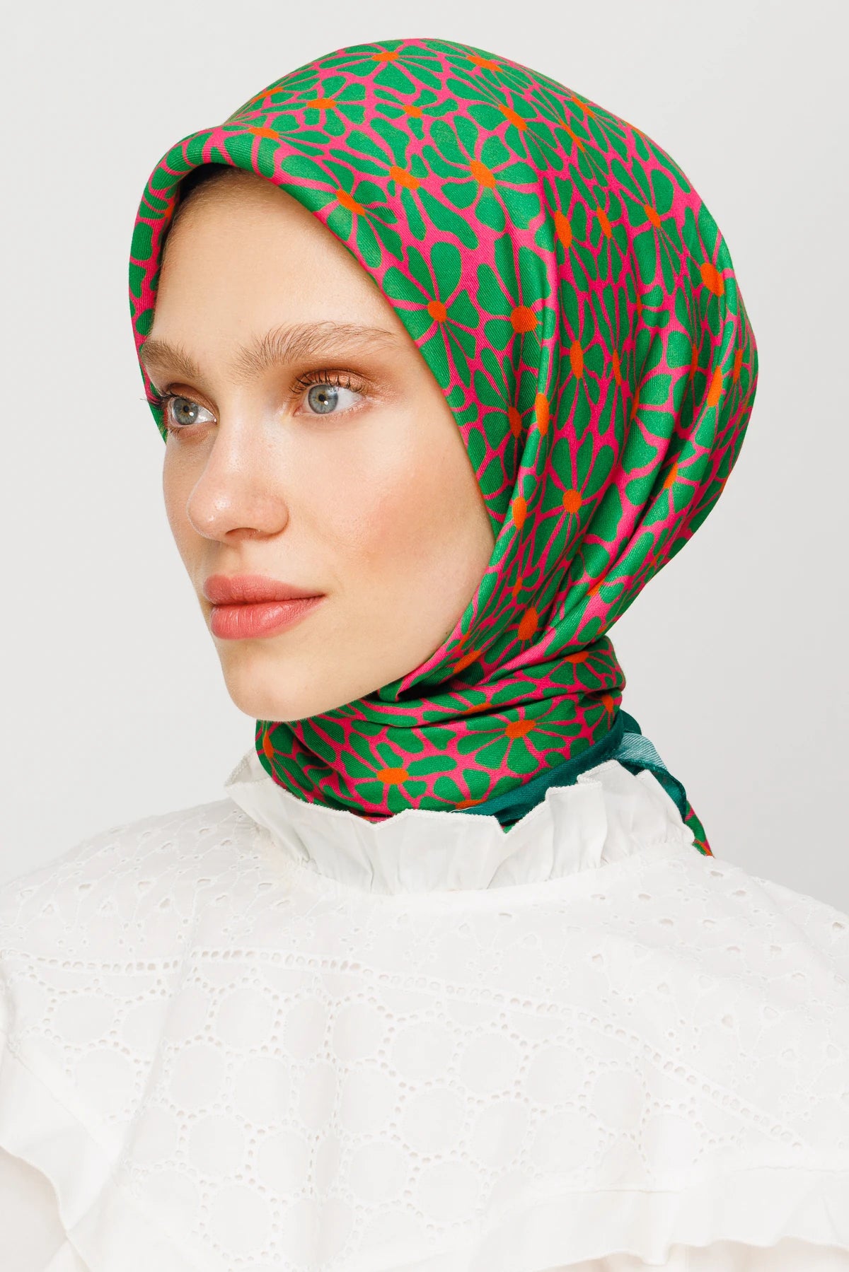 Clover Desen Dijital Soft Eşarp