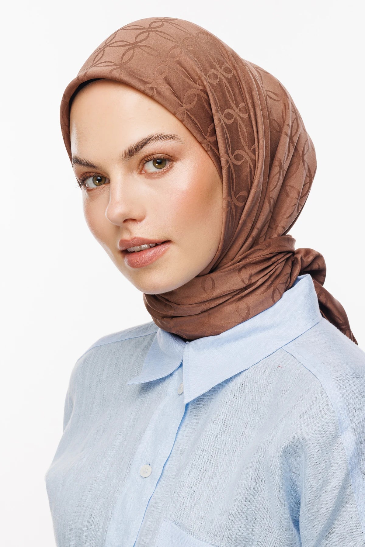 London Desen İpeksi Jakar Eşarp