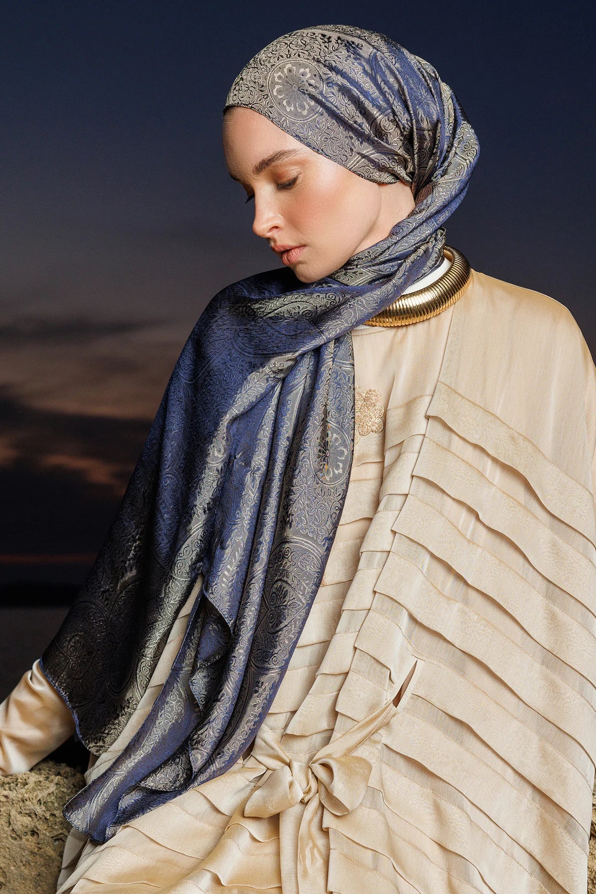 Vera Desen Shine Line Şal