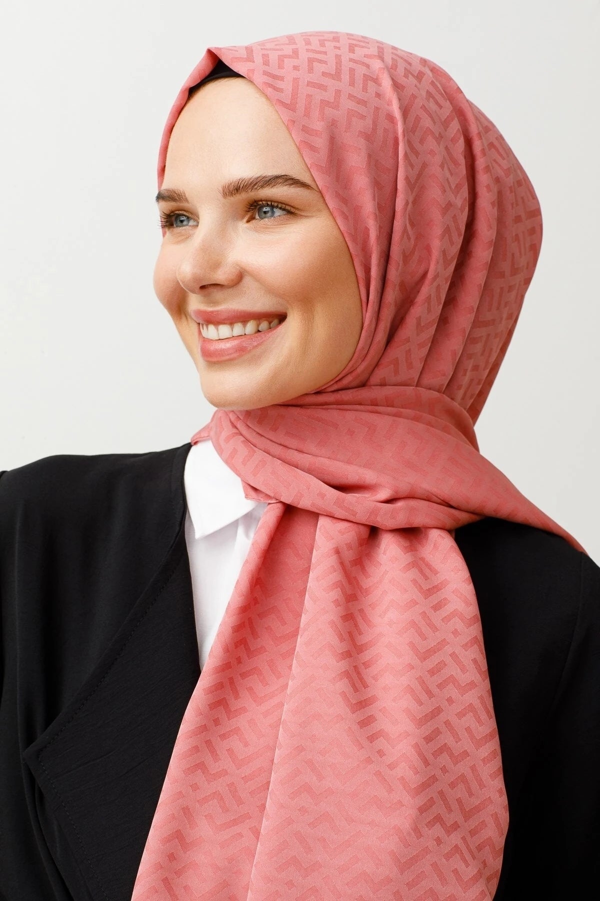 Z Desen İpeksi Jakar Şal