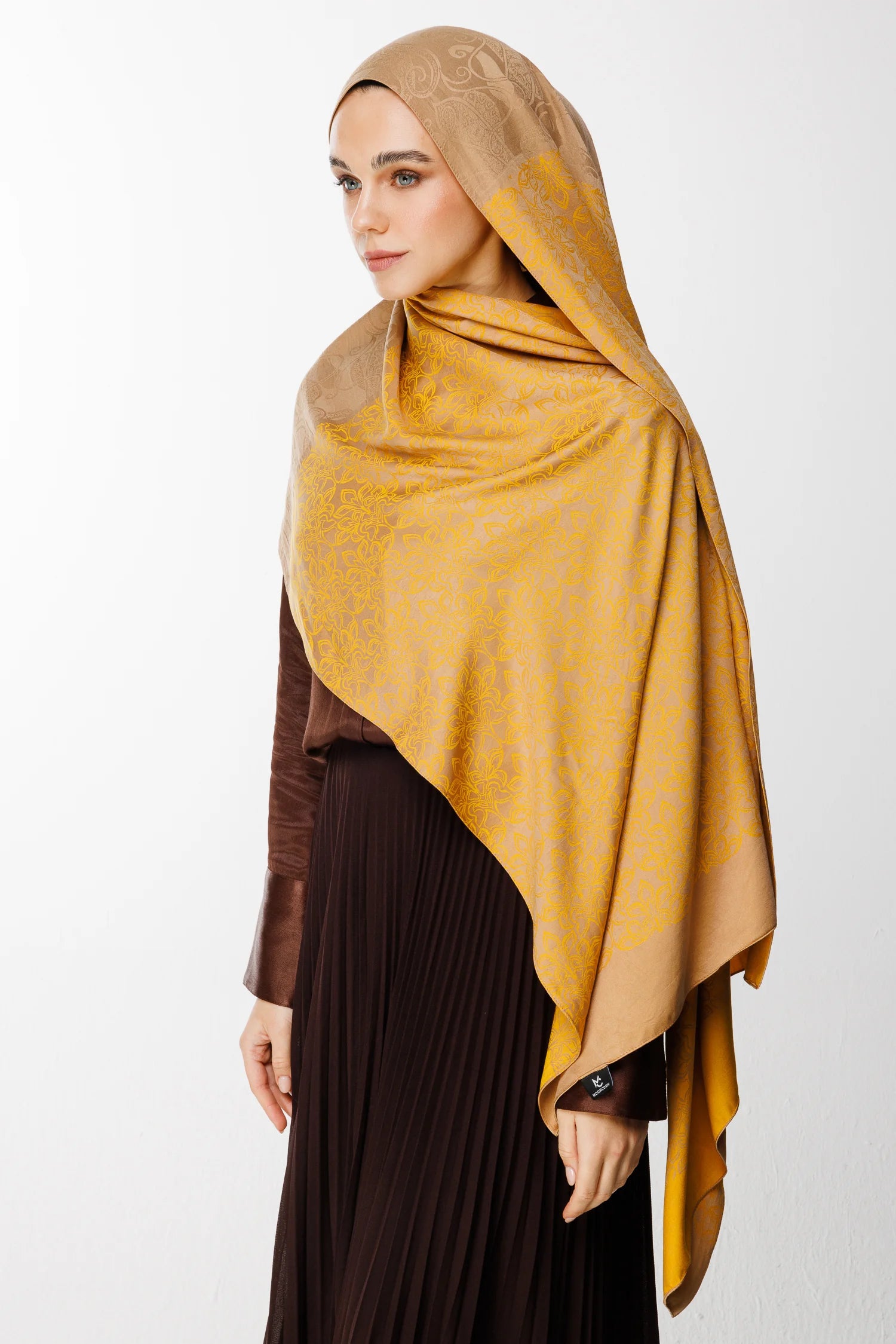 Nora Desen Çift Taraflı Şal