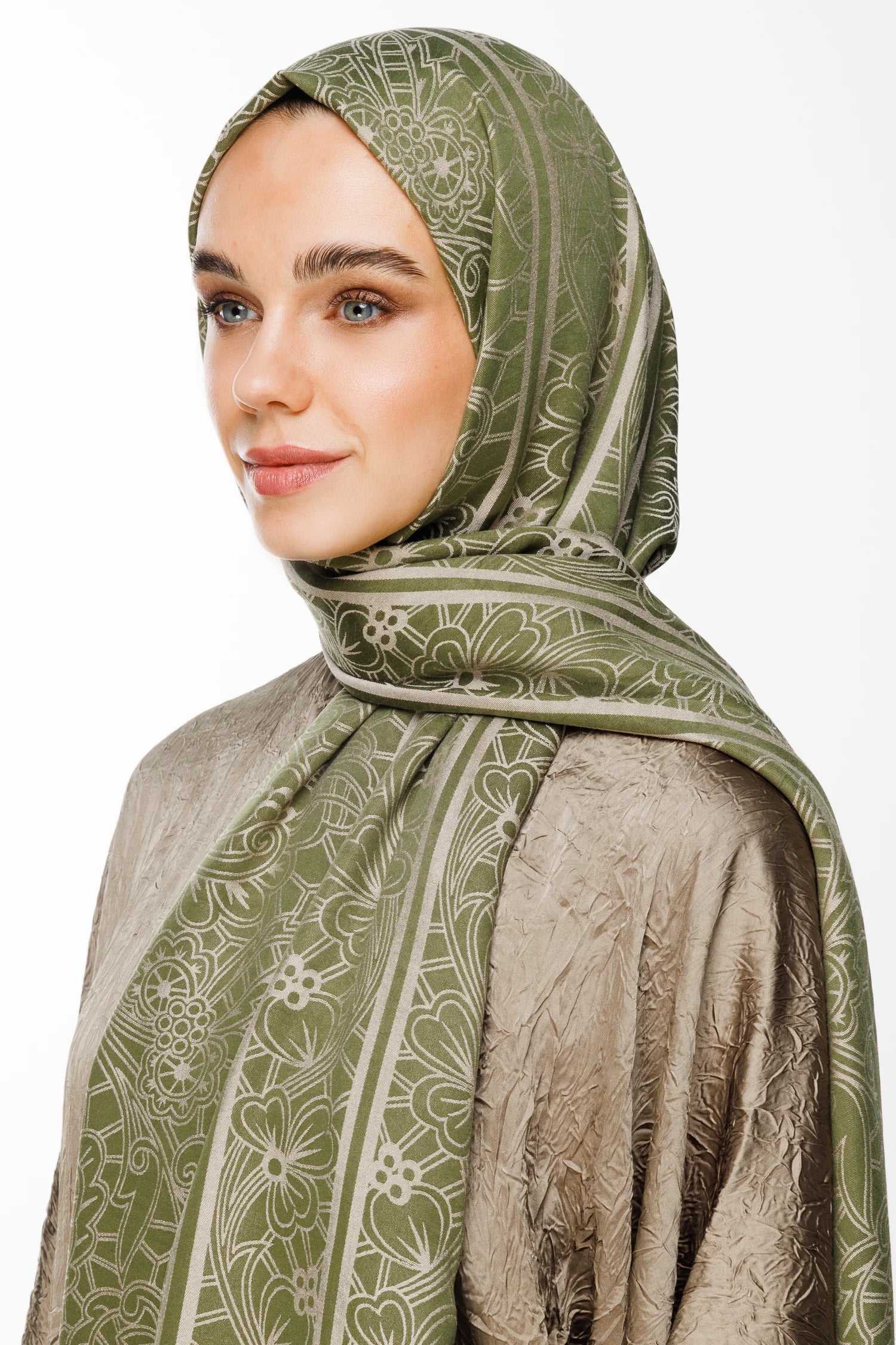 Lavin Desen Çift Taraflı Şal