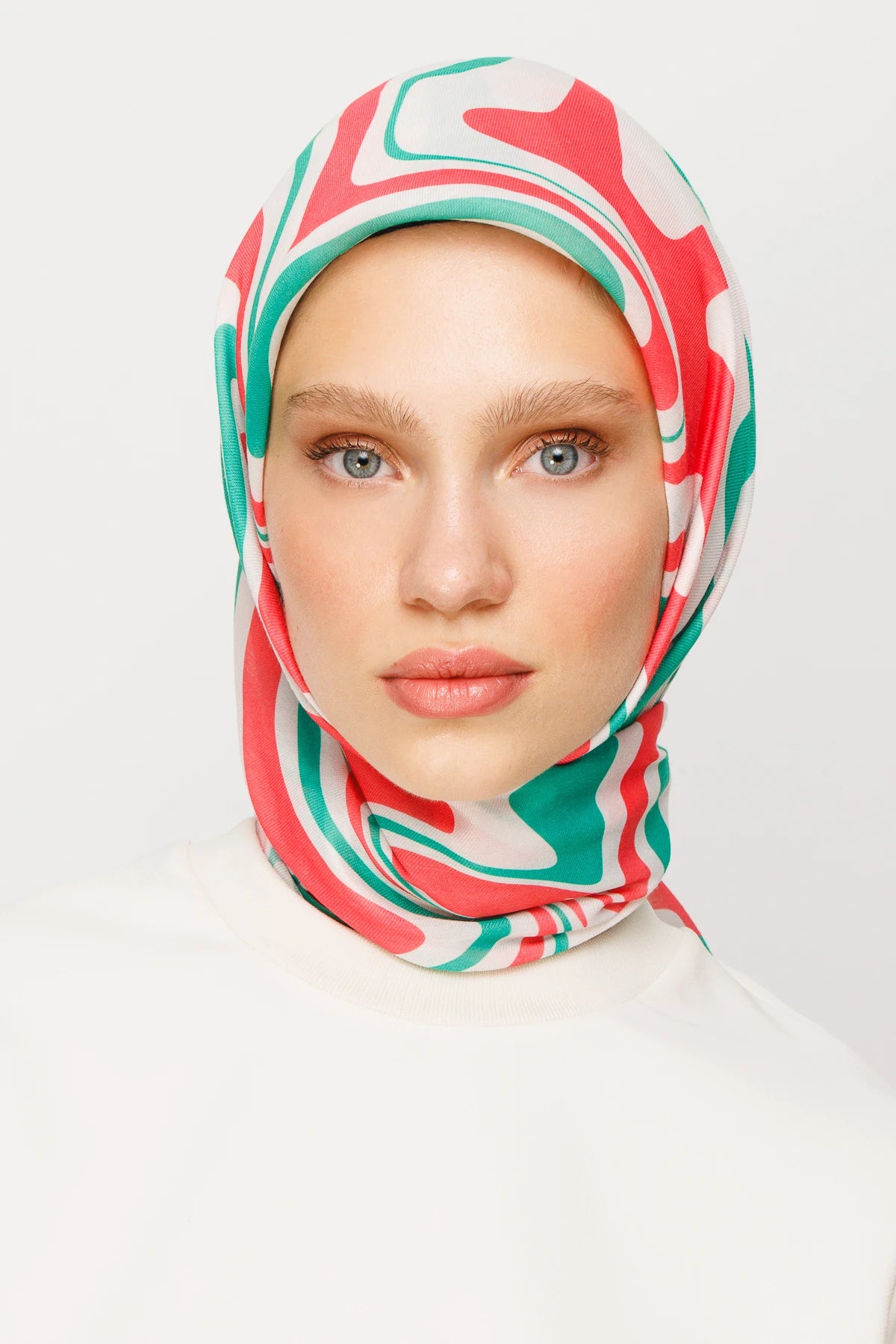 Mira Desen Dijital Soft Eşarp