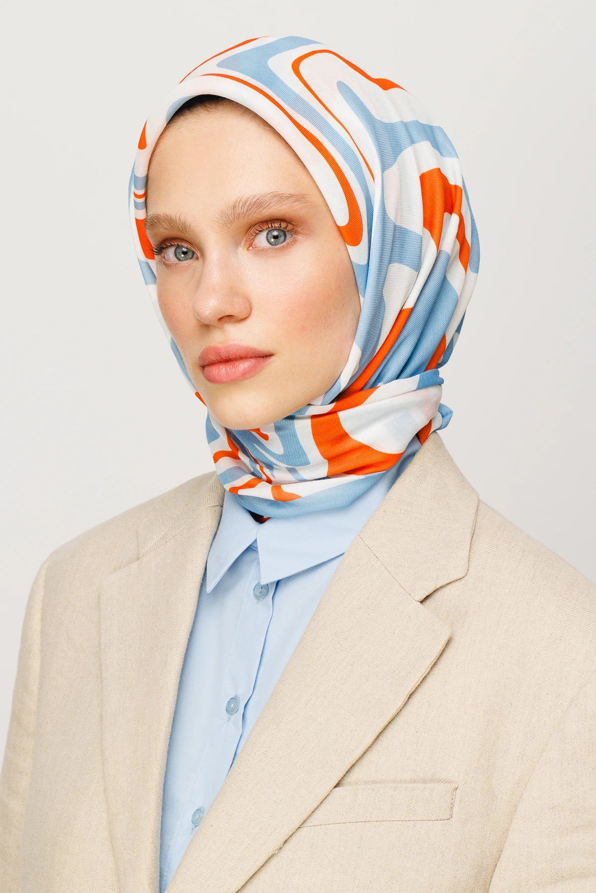 Mira Desen Dijital Soft Eşarp