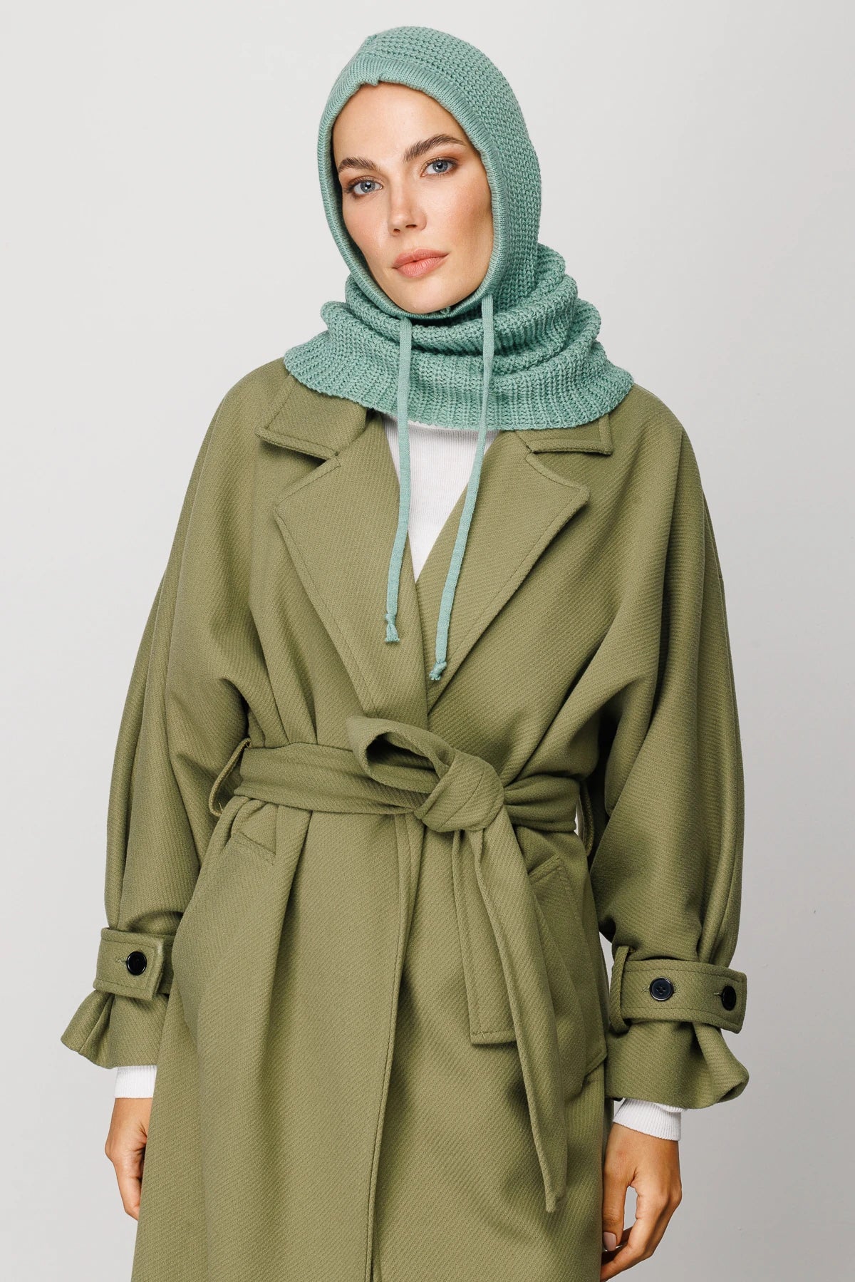 Balaclava Triko Başlık