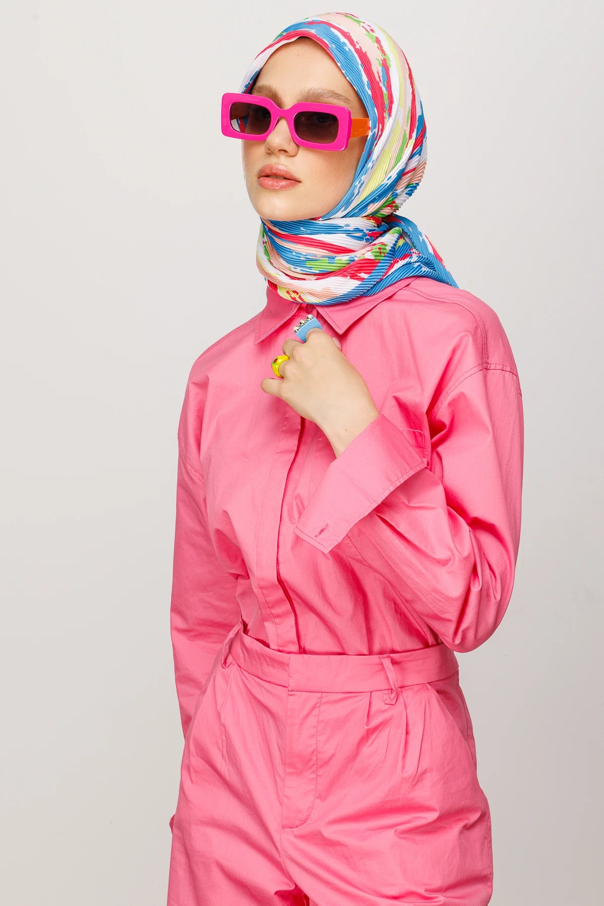 Batik Desen Pilise Eşarp