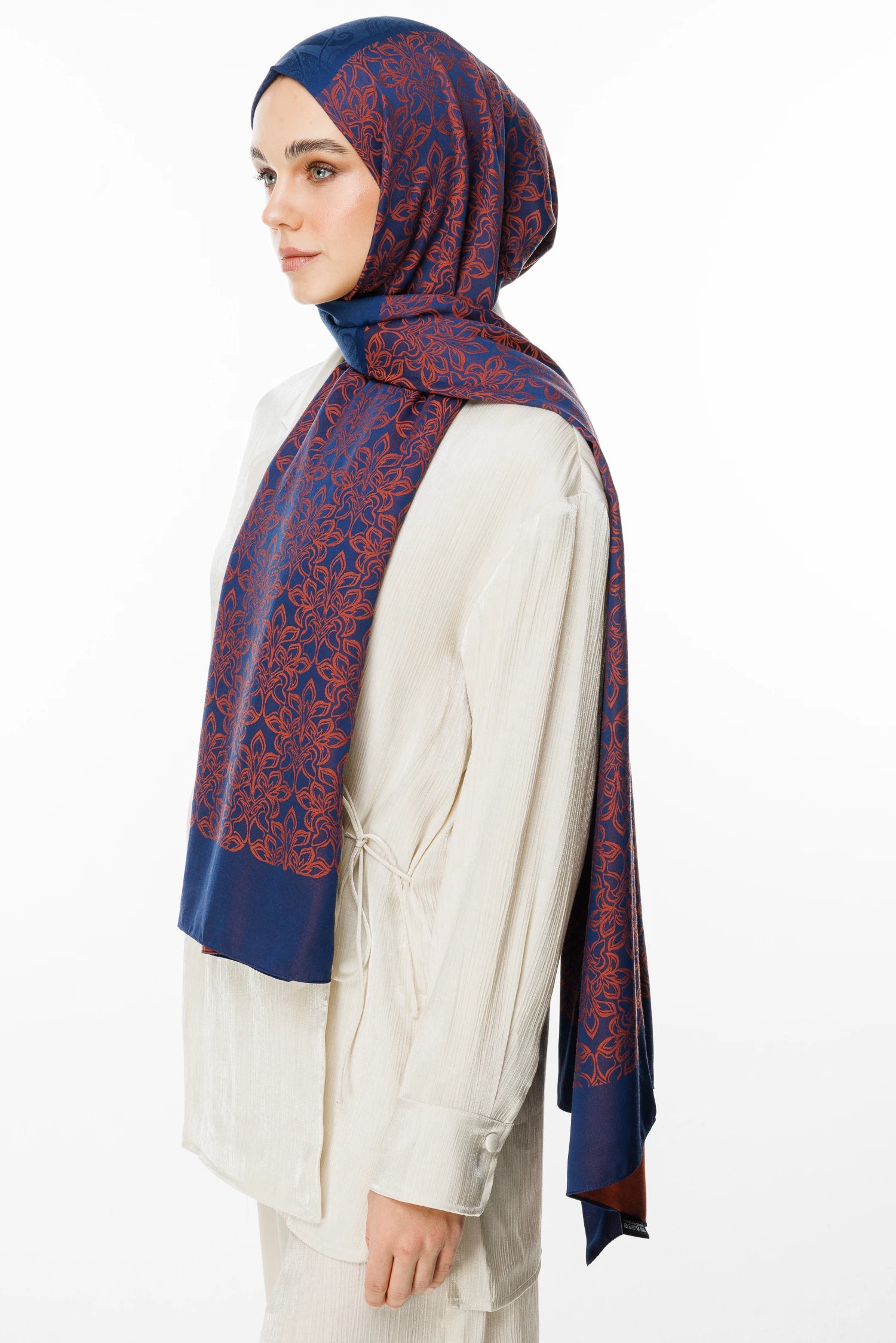 Nora Desen Çift Taraflı Şal