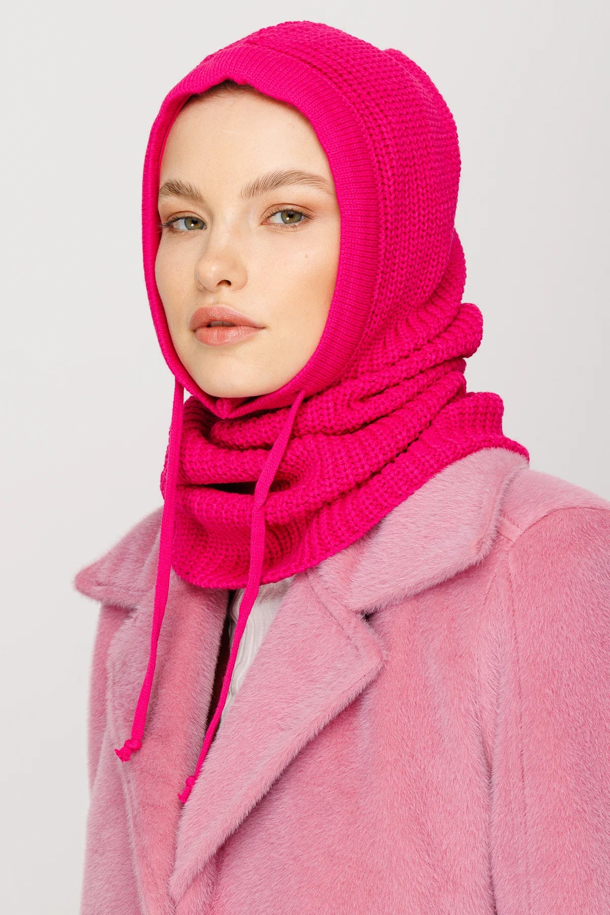 Balaclava Triko Başlık