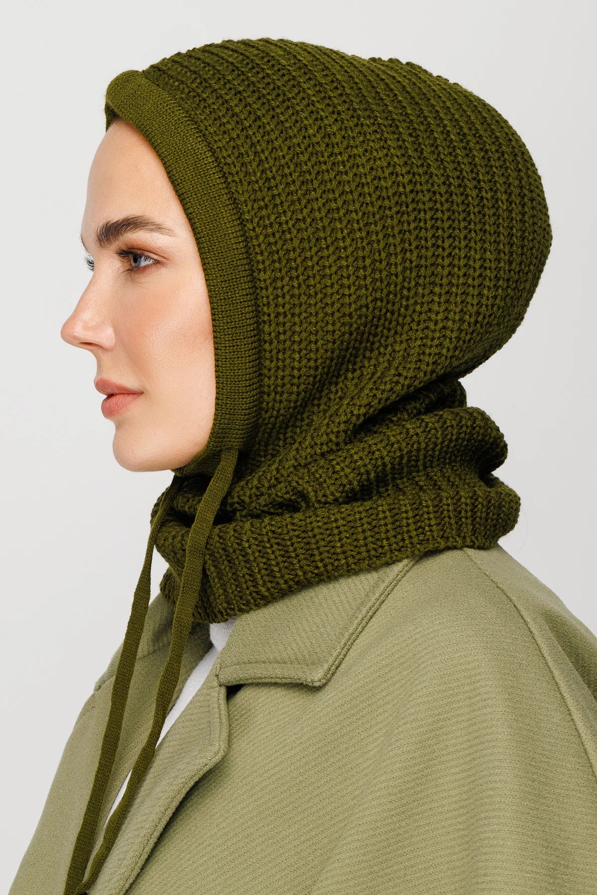 Balaclava Triko Başlık