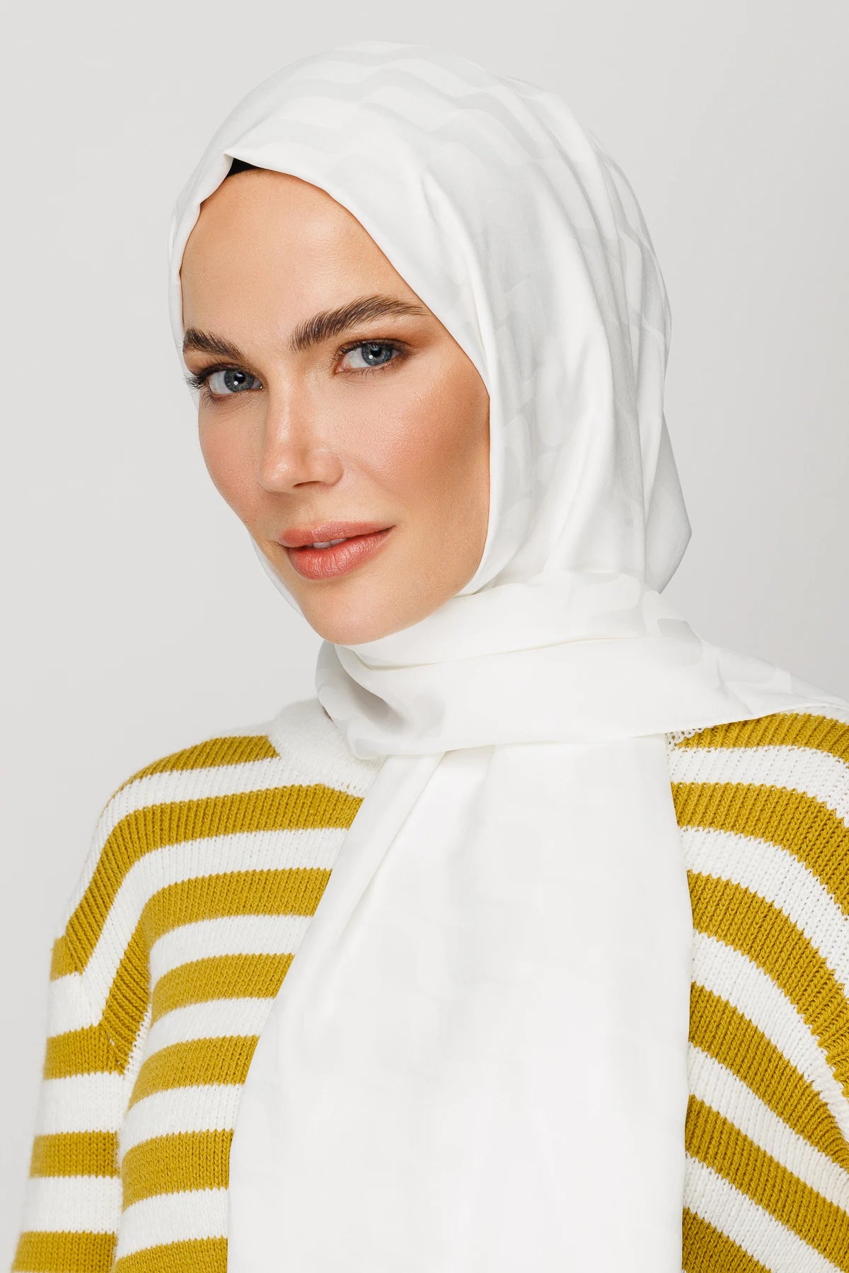 Dalga Desen İpeksi Jakar Şal