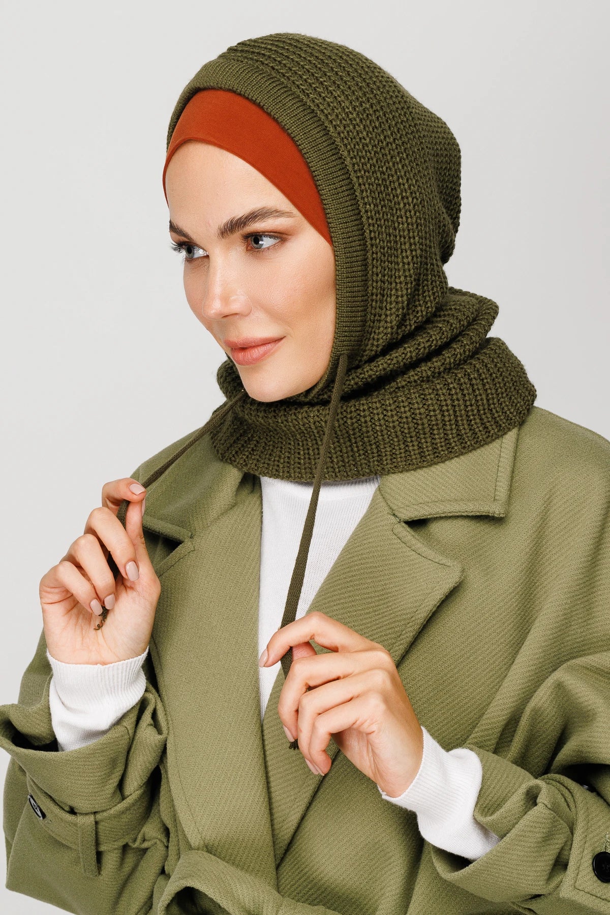 Balaclava Triko Başlık