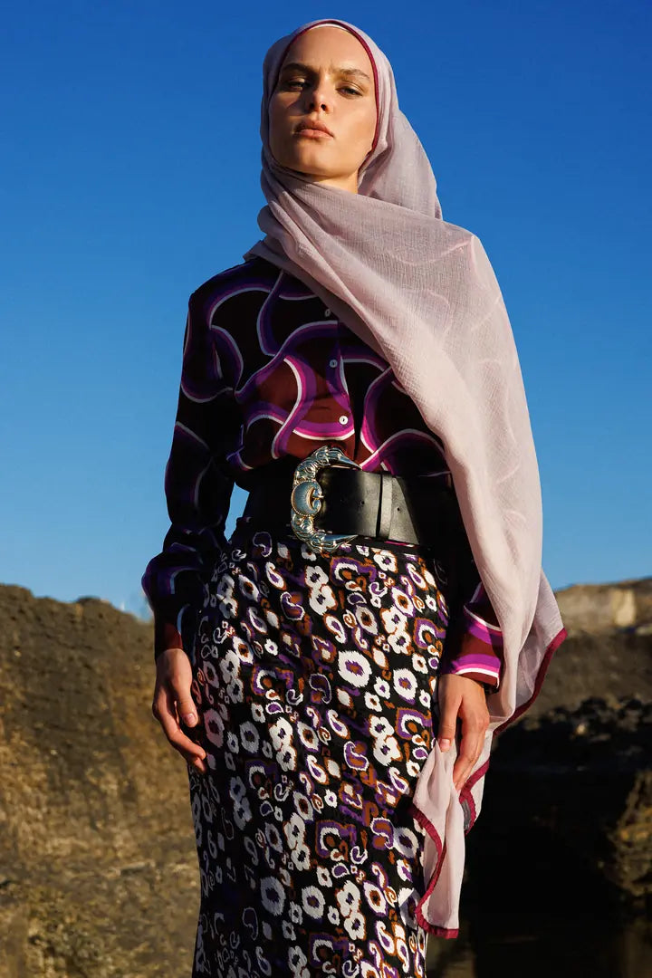 Degrade Müslin Şal