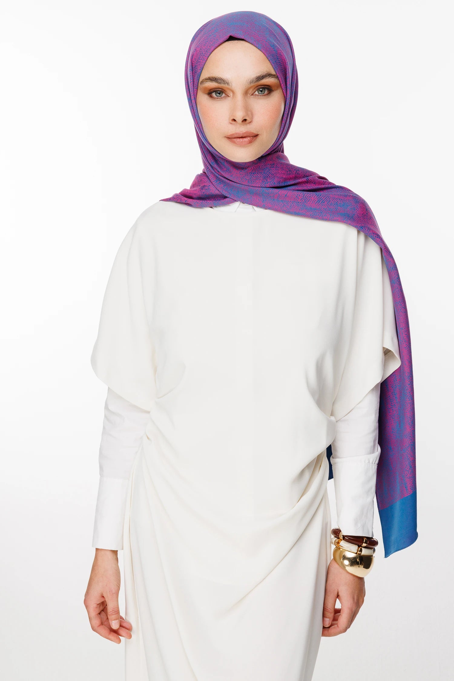 Sahra Desen Çift Taraflı Şal