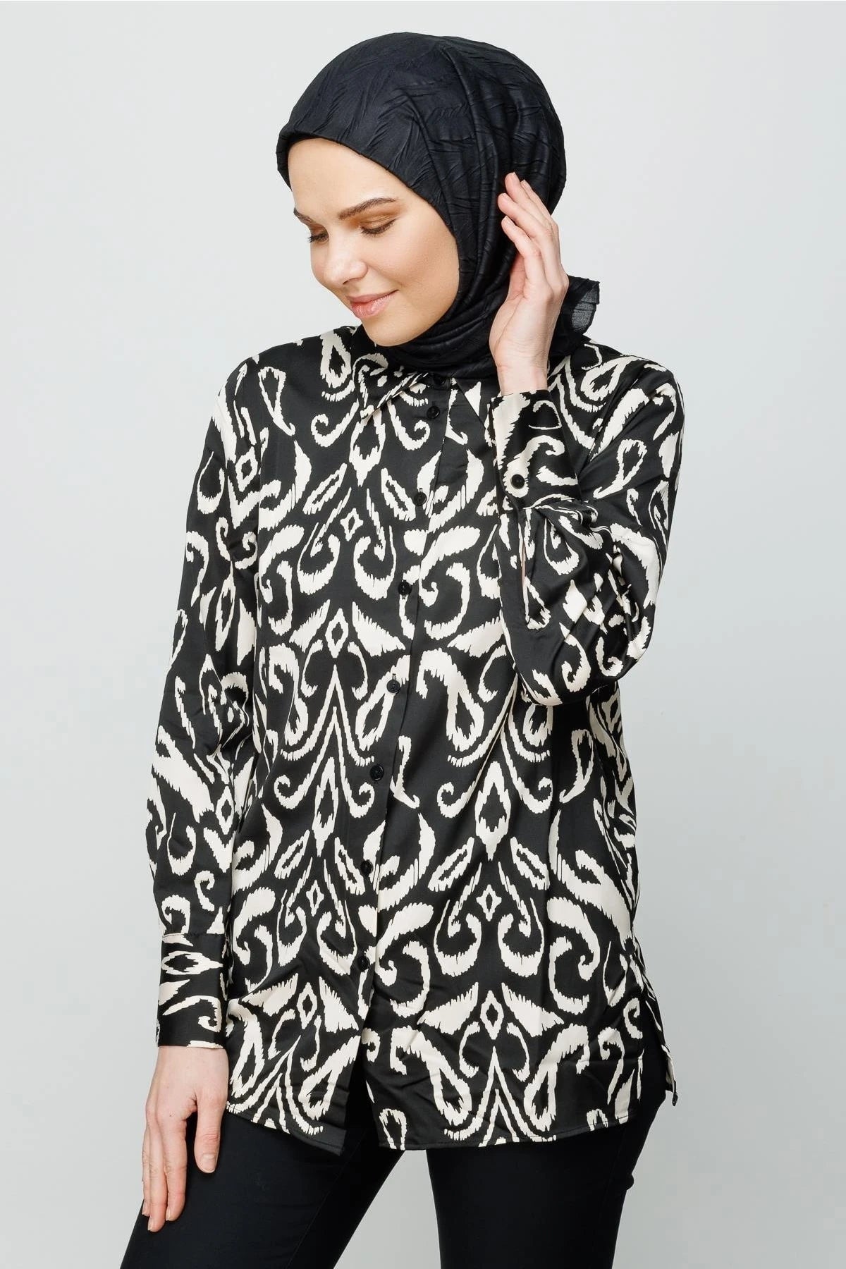 Piliseli Bambu Eşarp