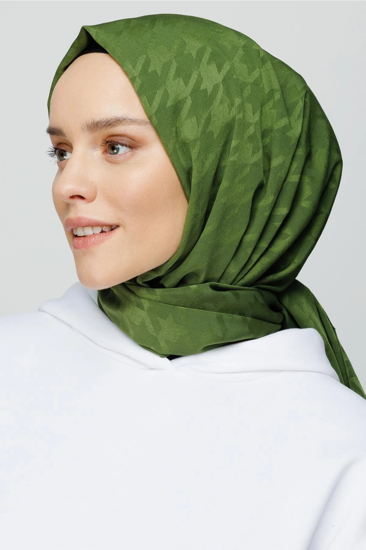 Kazayağı Desen İpeksi Jakar Şal