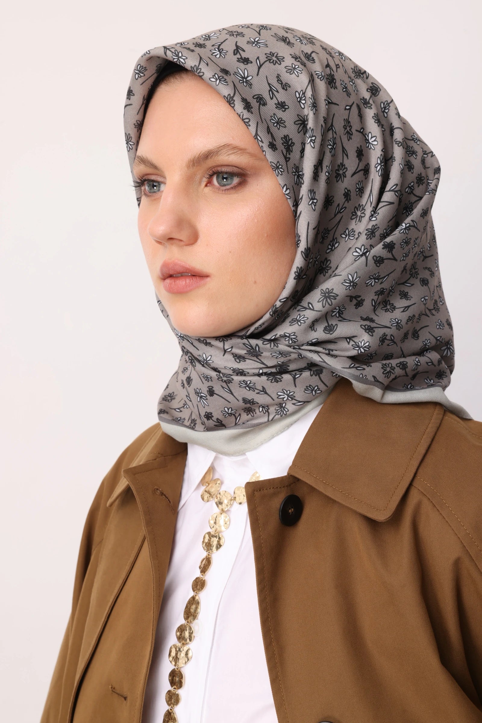 Minor Desen Pamuk Eşarp