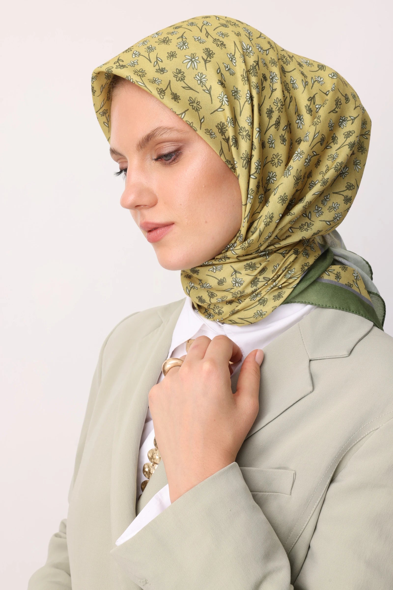 Minor Desen Pamuk Eşarp