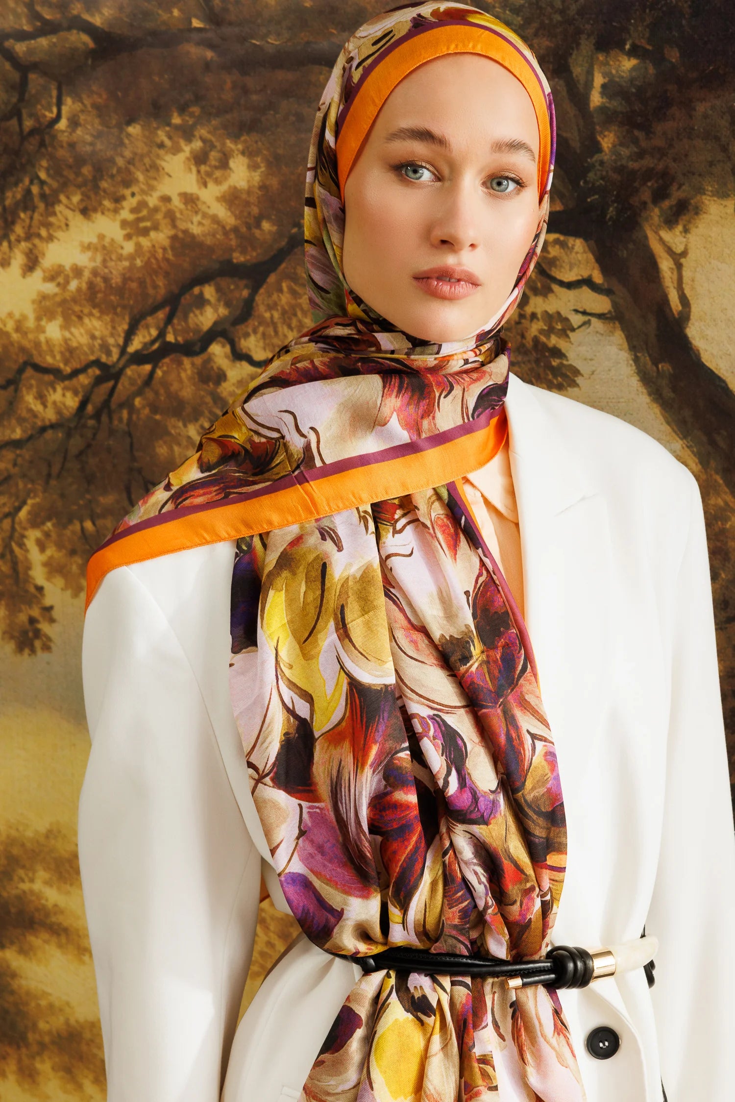 Rossel Desen Pamuk Şal